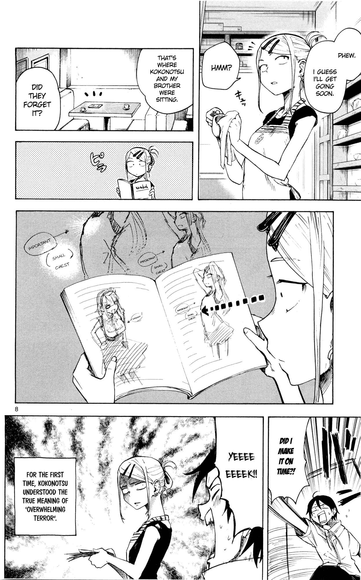 Dagashi Kashi Chapter 48 page 8