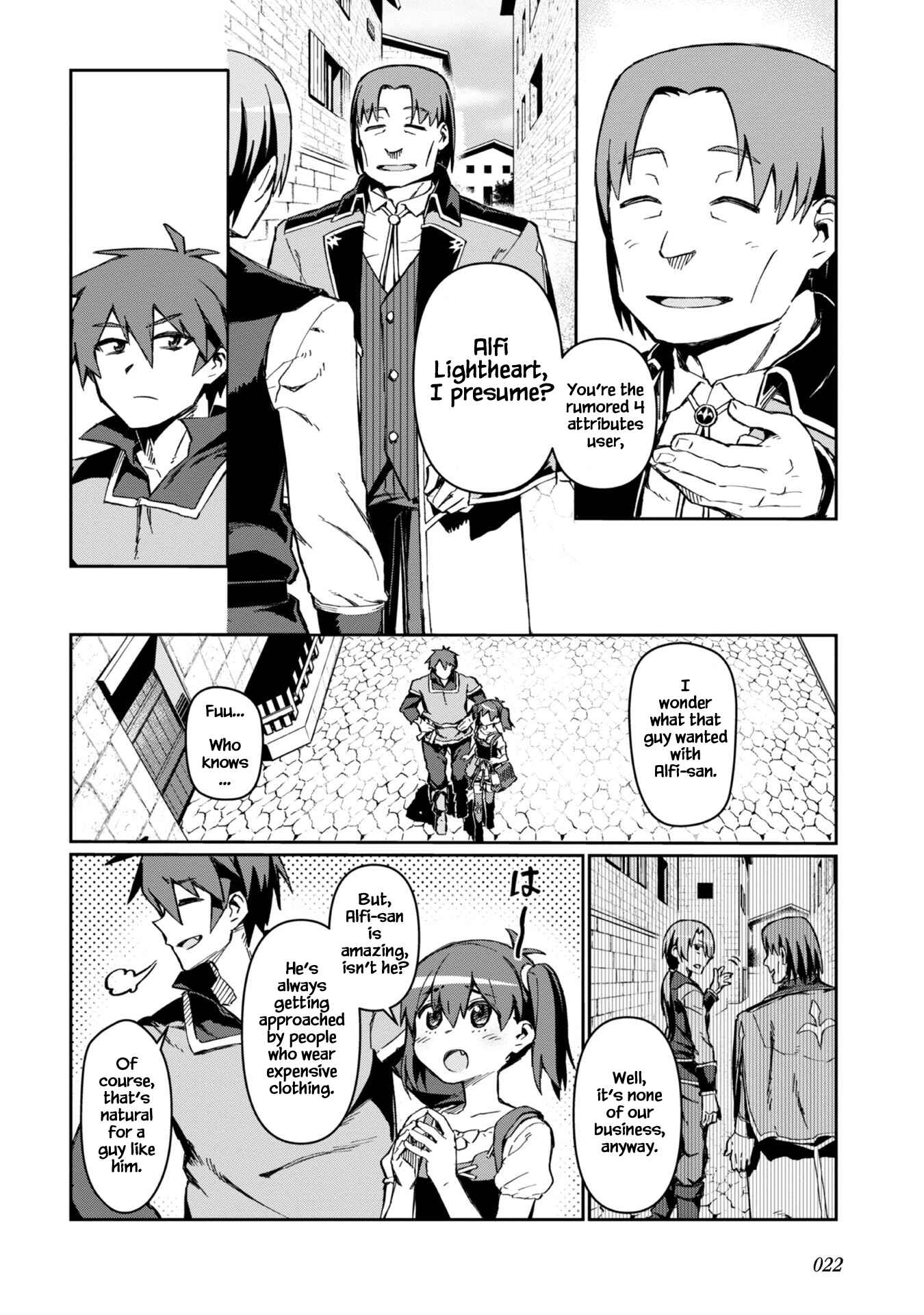 Daikenja no Manadeshi ~Bougyo Mahou no Susume~ Chapter 1 page 18