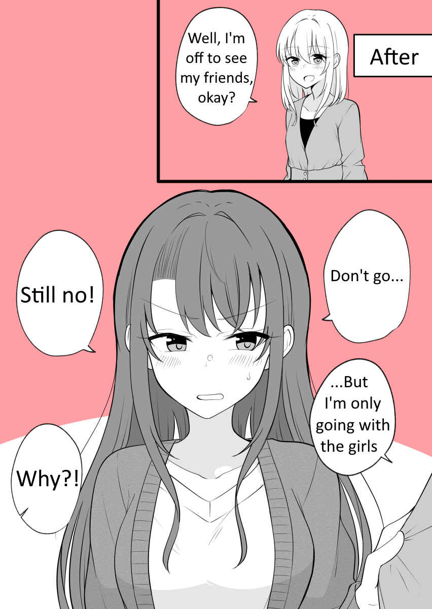 Daily Life of a Couple in Which the Boyfriend Became a Girl One Day Chapter 19 page 1