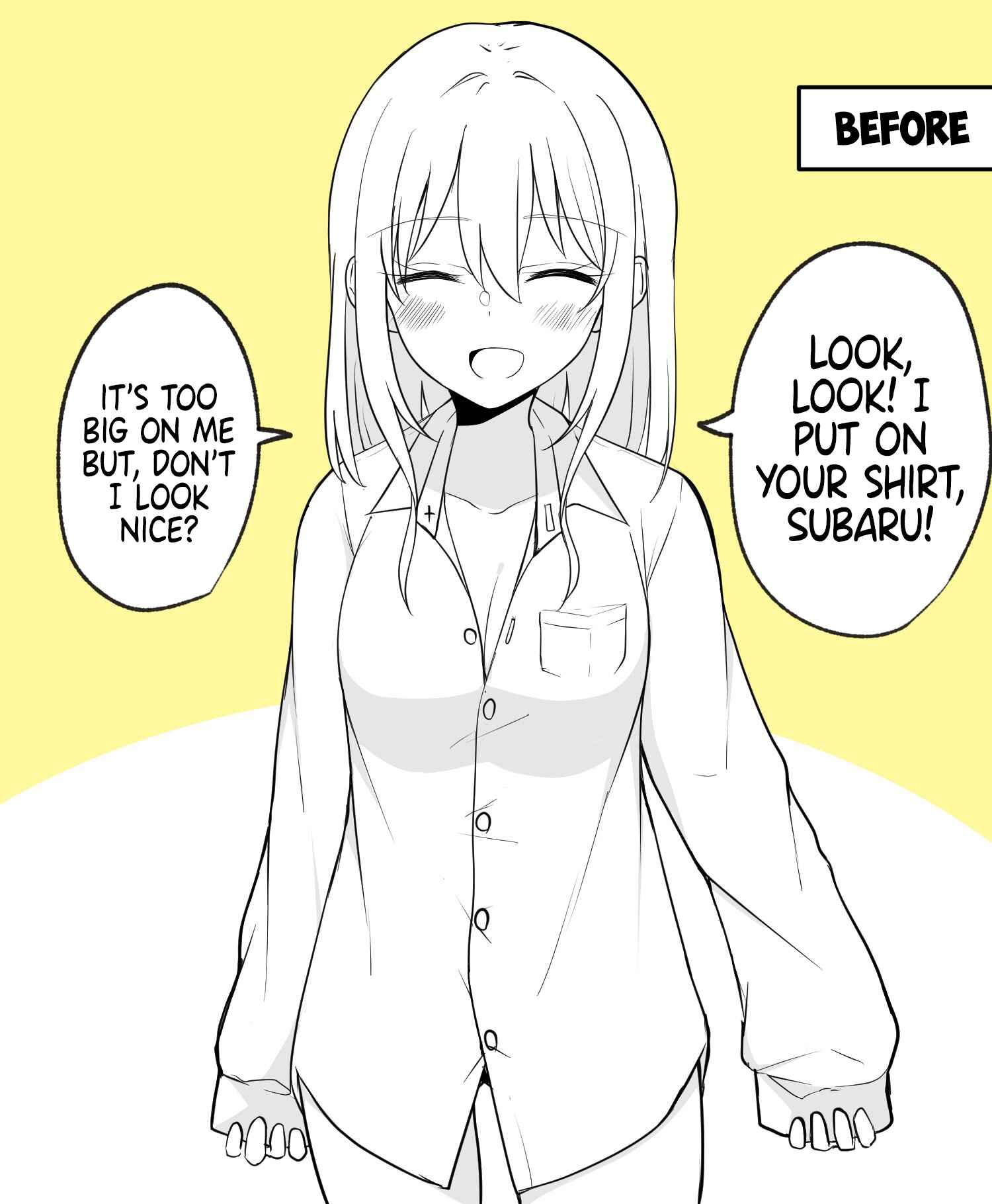 Daily Life of a Couple in Which the Boyfriend Became a Girl One Day Chapter 2 page 0