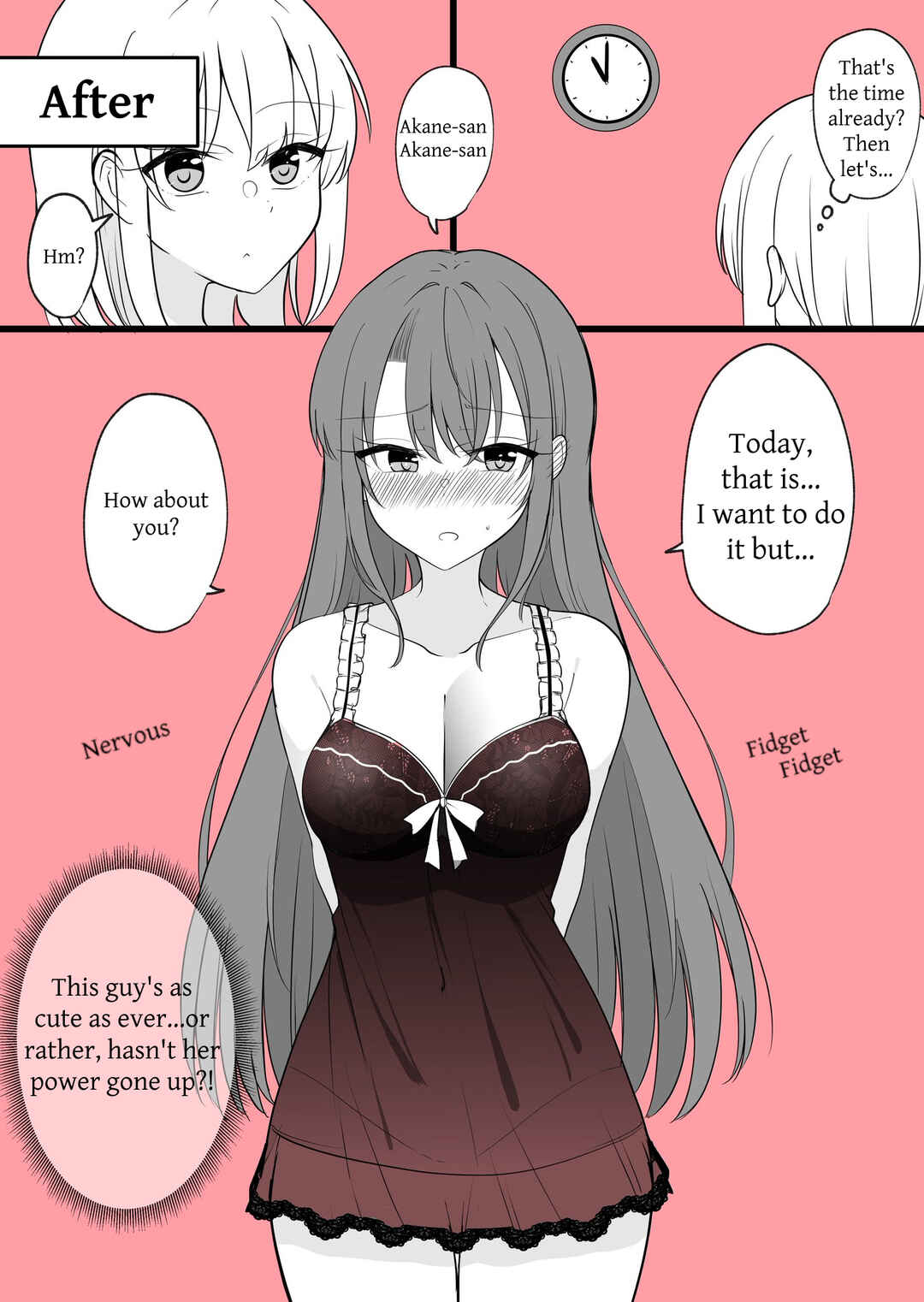 Daily Life of a Couple in Which the Boyfriend Became a Girl One Day Chapter 33 page 1