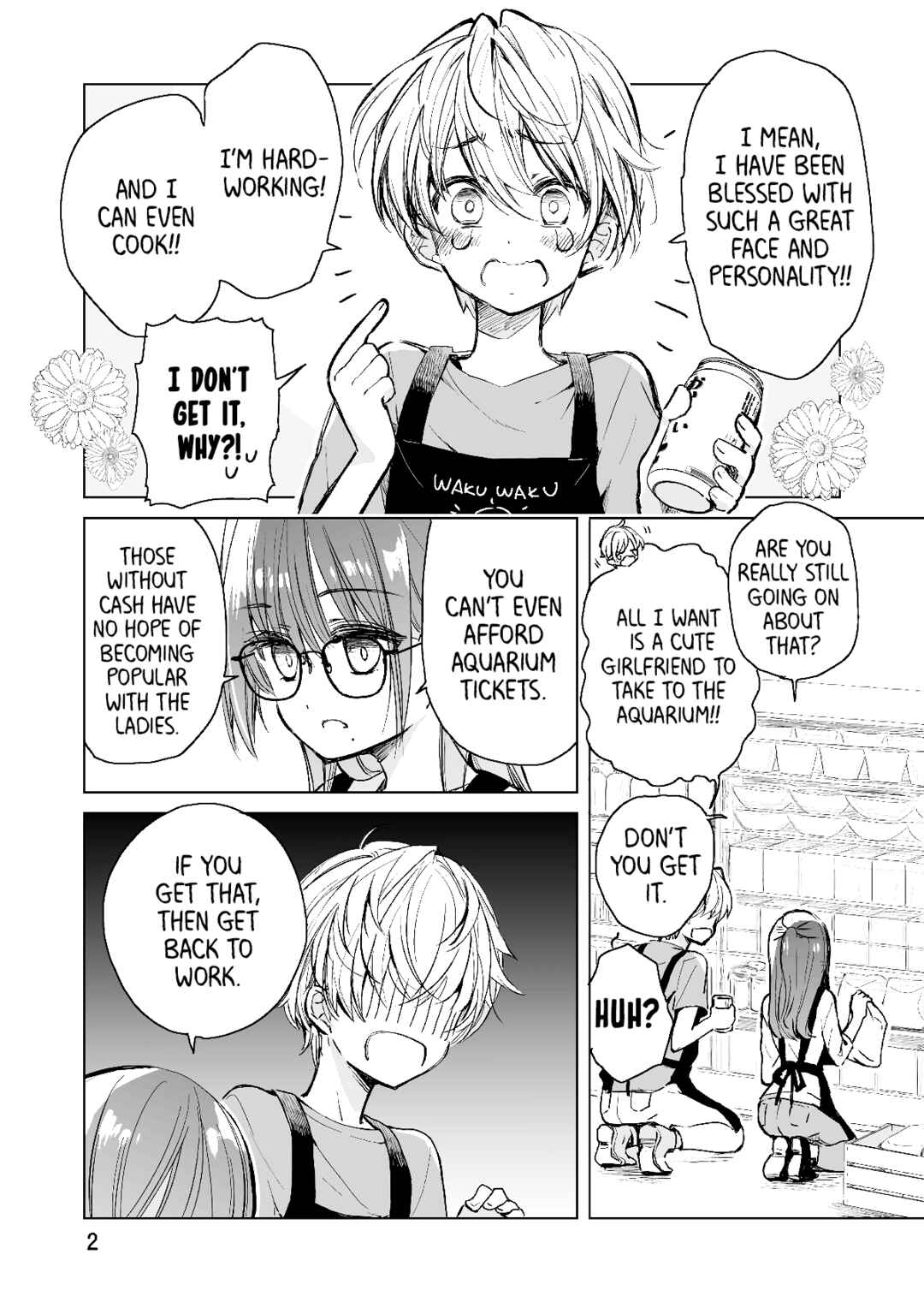 Daily Life of Sa-chan, a Drugstore Clerk Chapter 1 page 1