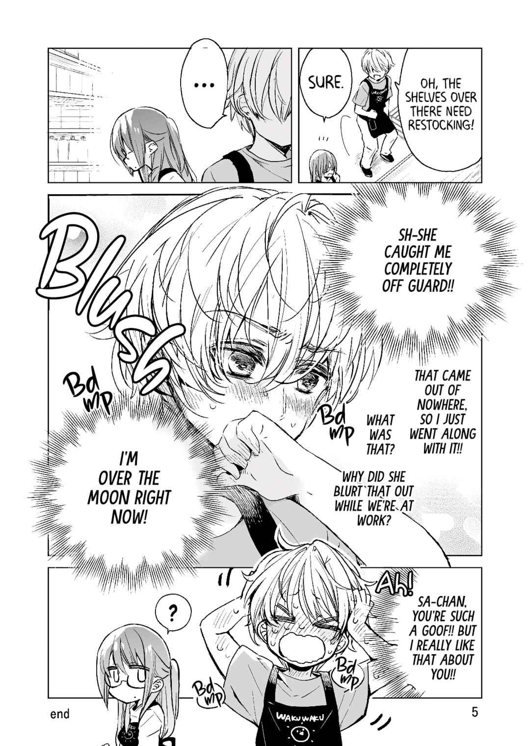 Daily Life of Sa-chan, a Drugstore Clerk Chapter 1 page 4
