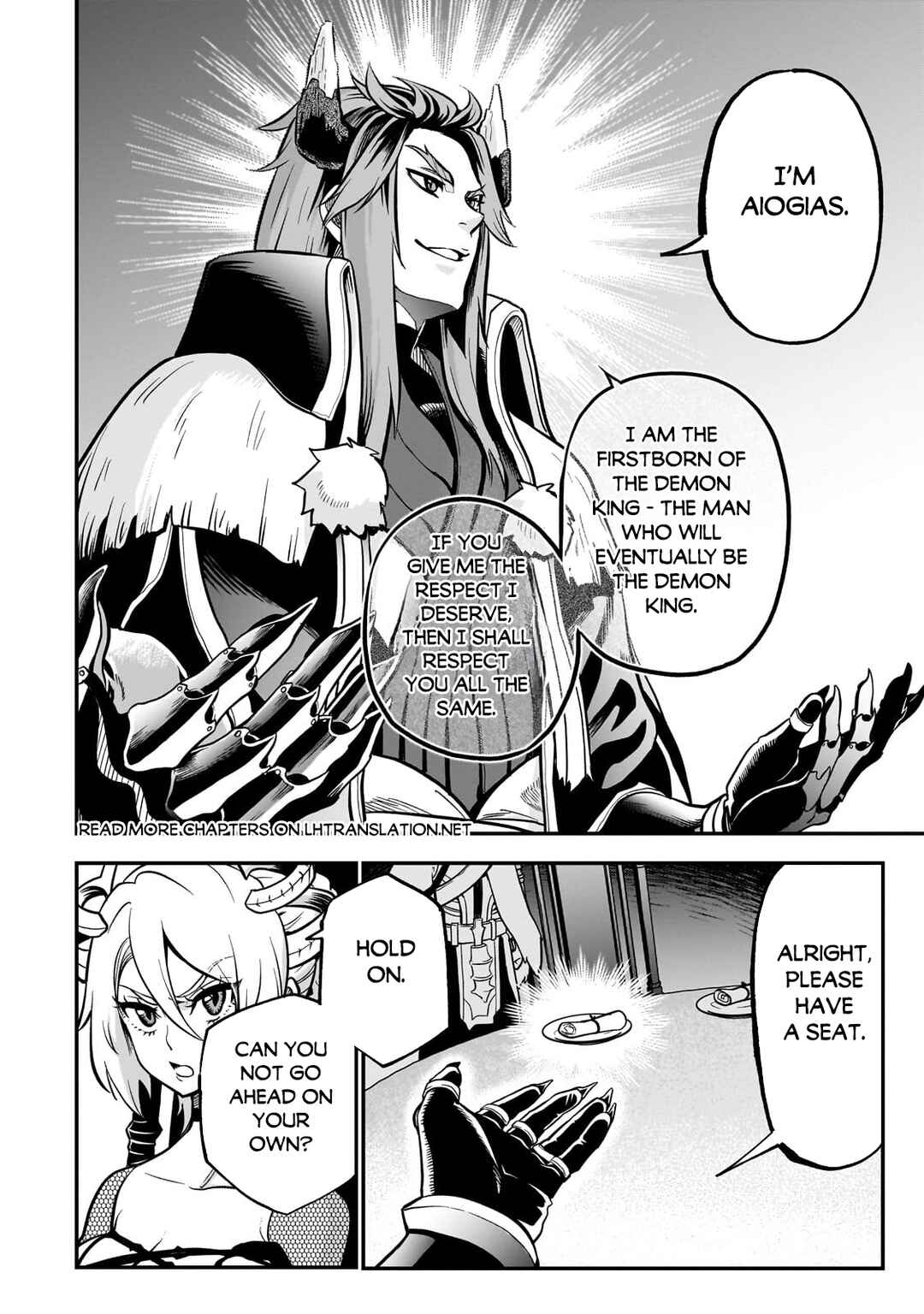 Dainana Maouji Jilbagias no Maou Keikokuki Chapter 13 page 10
