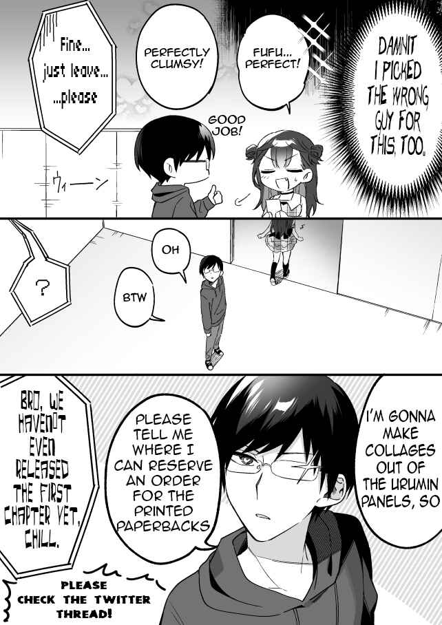 Damedol to Sekai ni Hitori Dake no Fan (Pre-Serialization) Chapter 7.5 page 3