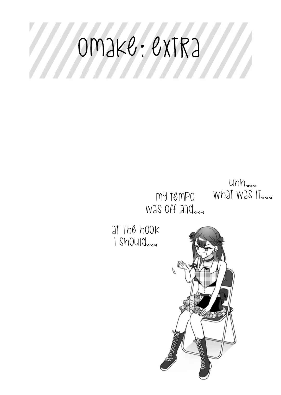 Damedol to Sekai ni Hitori Dake no Fan Chapter 1.5 page 1