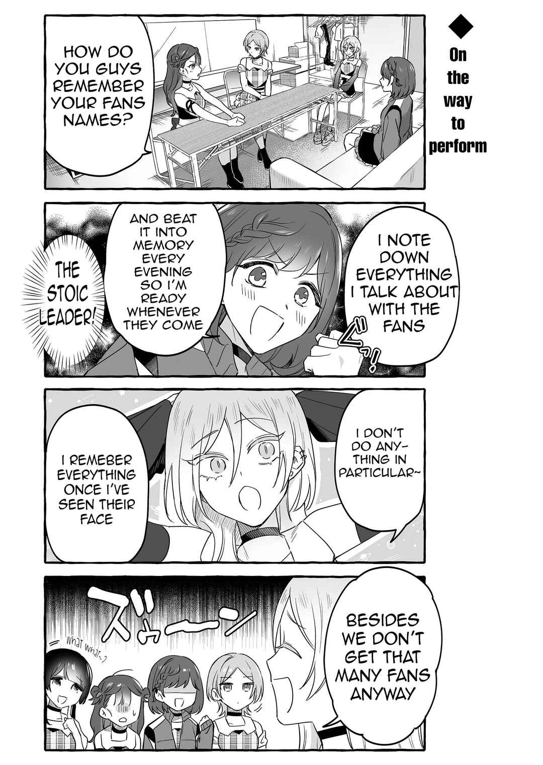 Damedol to Sekai ni Hitori Dake no Fan Chapter 21 page 5