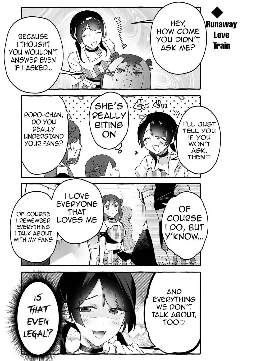 Damedol to Sekai ni Hitori Dake no Fan Chapter 21 page 6