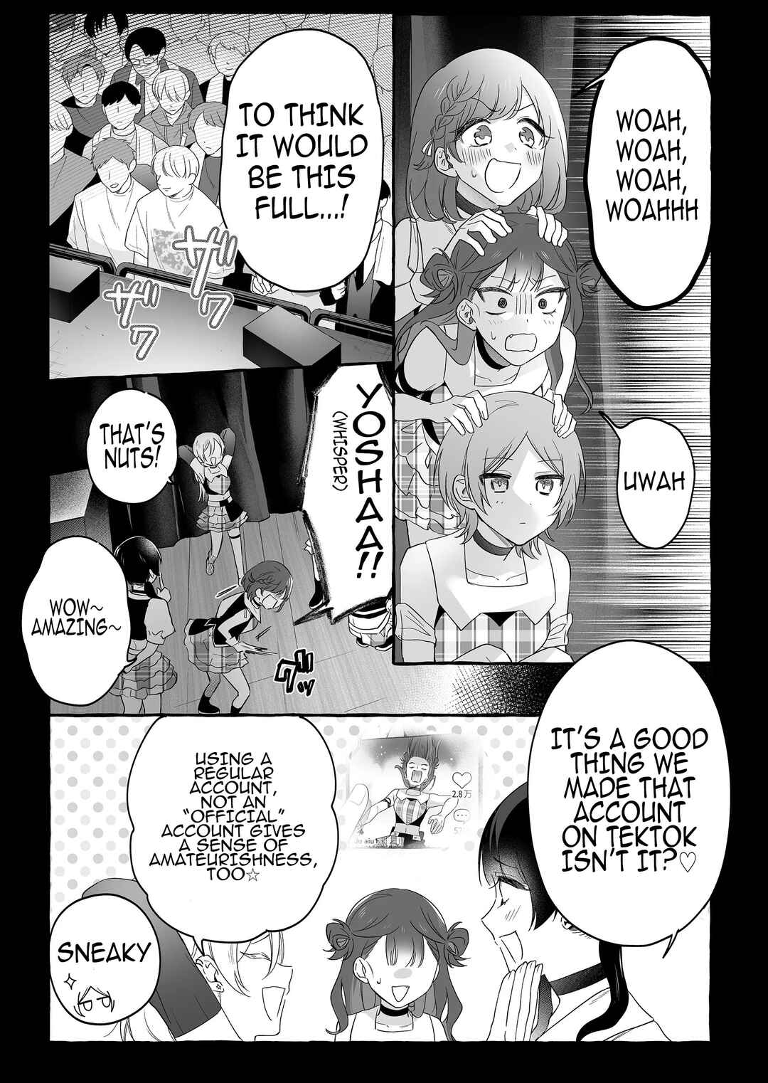 Damedol to Sekai ni Hitori Dake no Fan Chapter 27 page 10