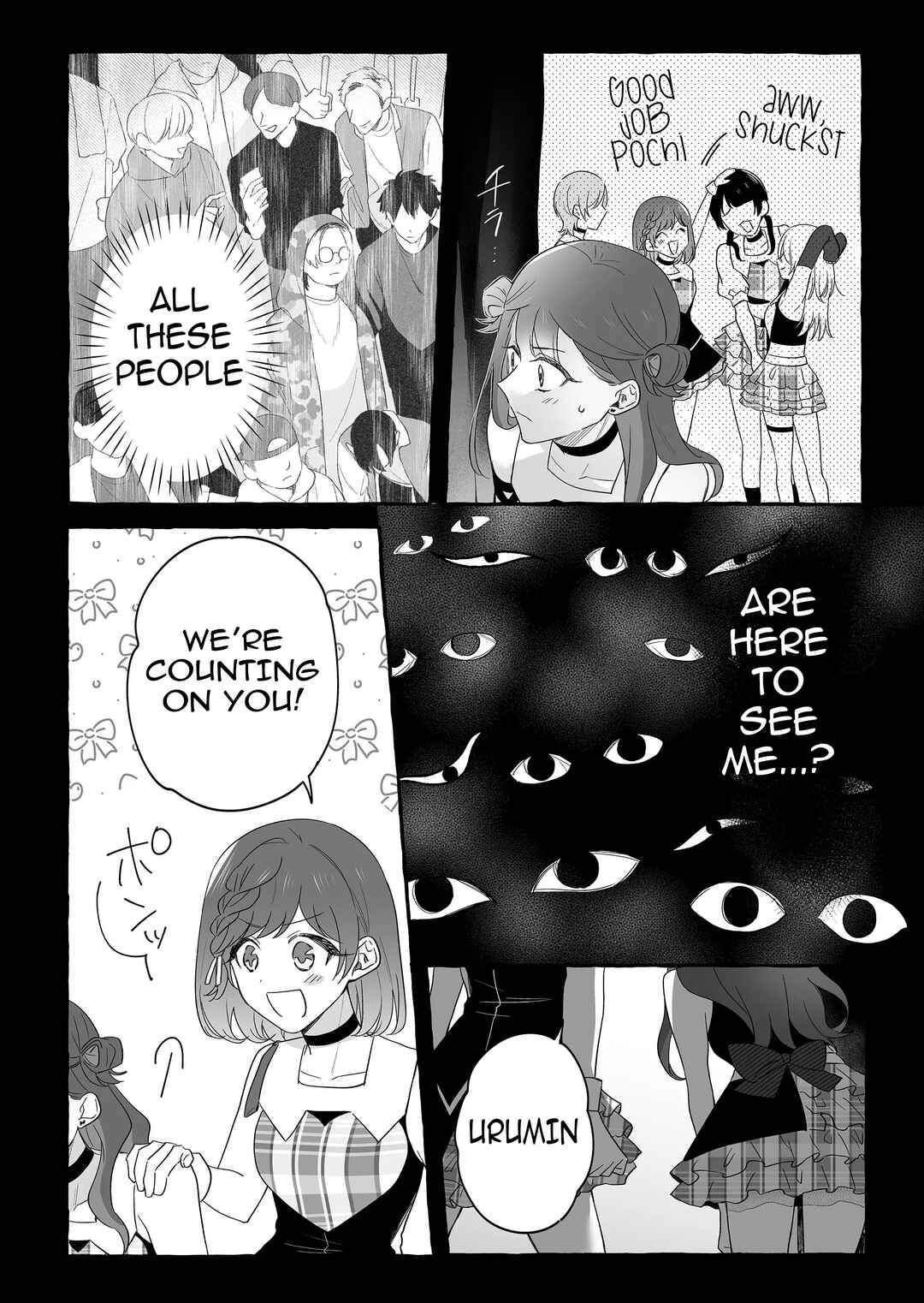 Damedol to Sekai ni Hitori Dake no Fan Chapter 27 page 11