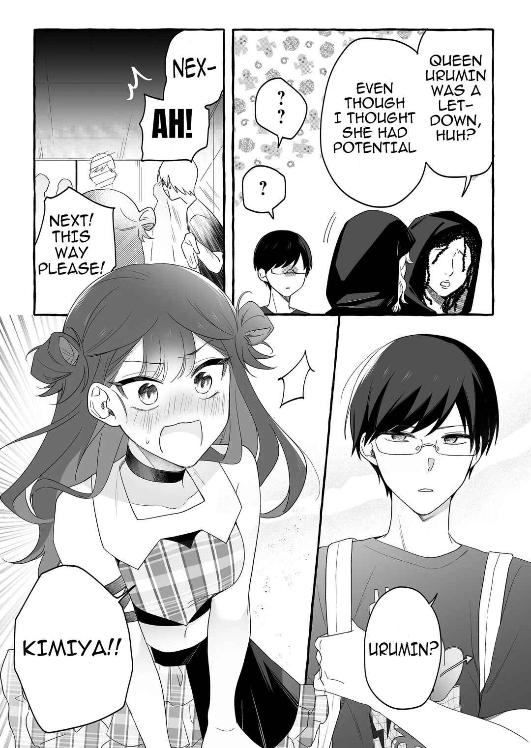 Damedol to Sekai ni Hitori Dake no Fan Chapter 27 page 8