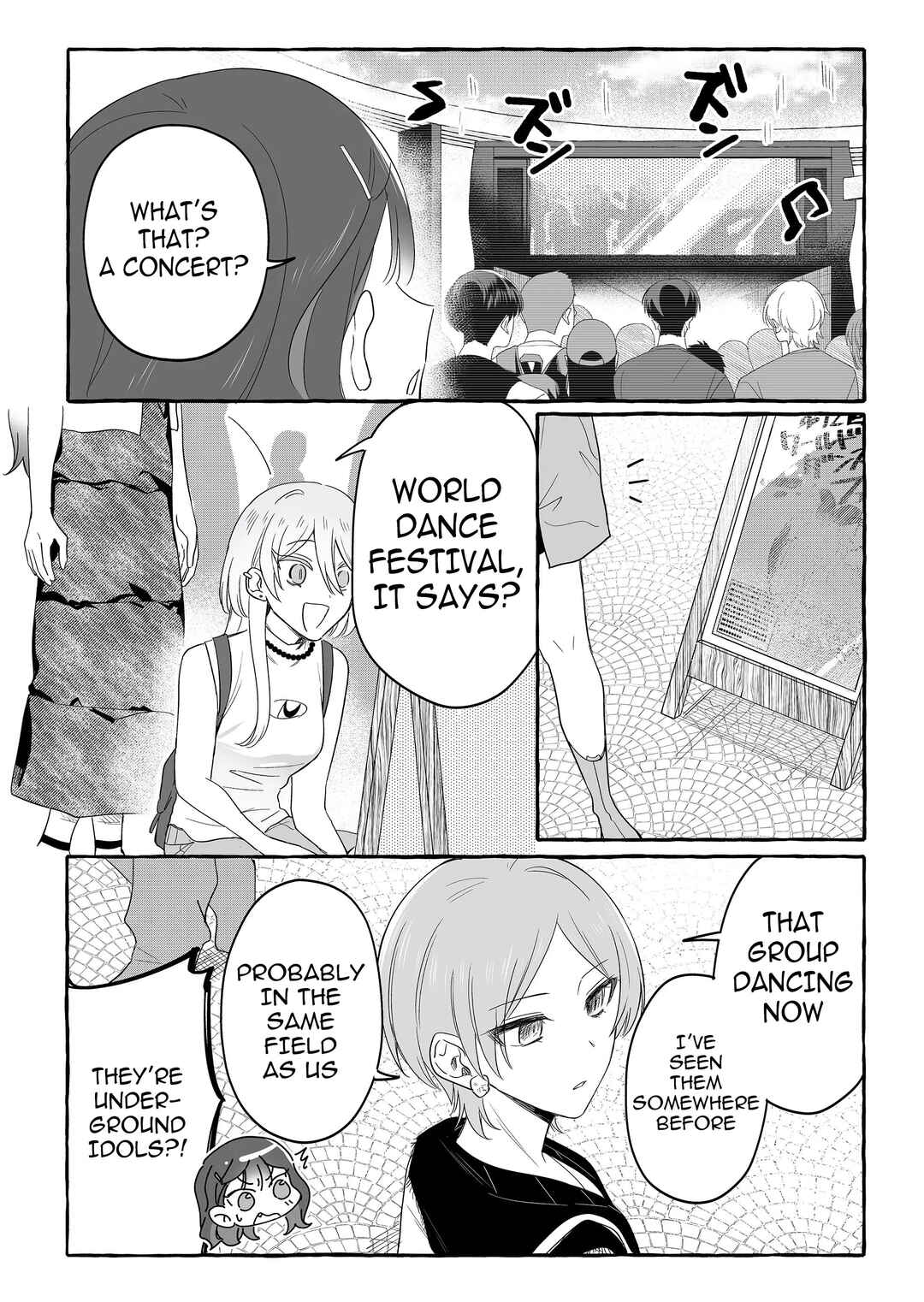 Damedol to Sekai ni Hitori Dake no Fan Chapter 28 page 11