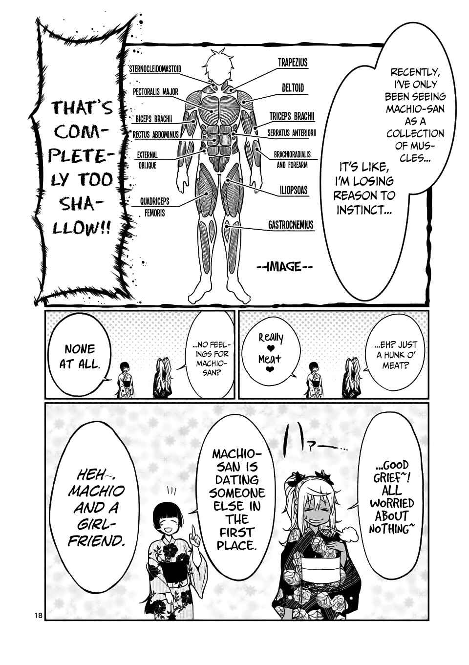 Danberu Nan Kiro Moteru? Chapter 60 page 18