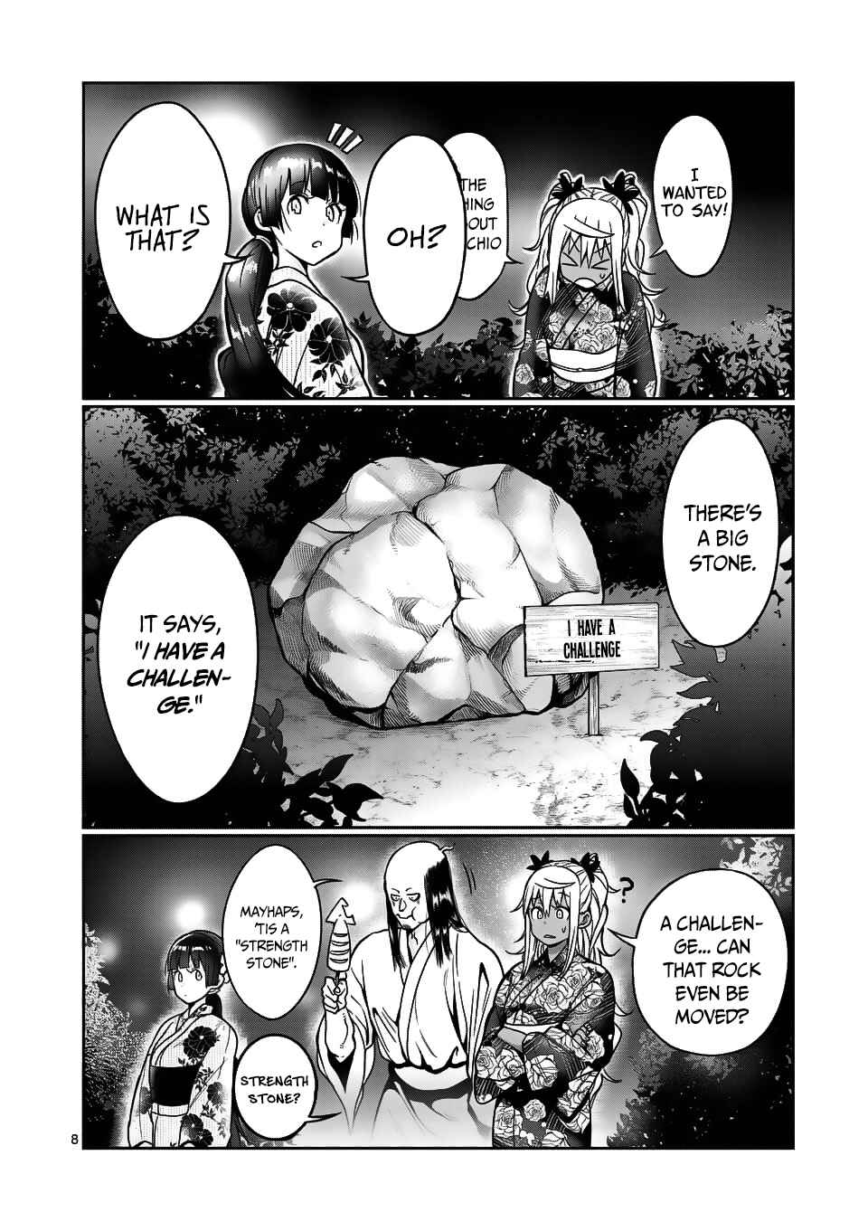Danberu Nan Kiro Moteru? Chapter 60 page 8