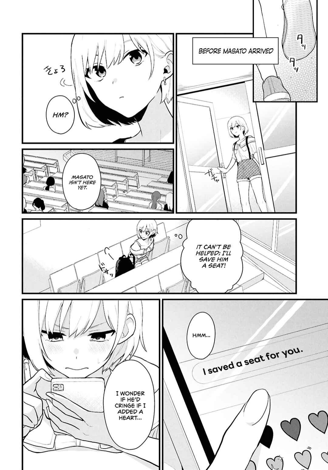 Danjohi 1:5 no Sekai demo Futsu ni Ikirareru to Omotta? ~ Geki Juu Kanjou na Kanojotachi ga Mujikaku Danshi ni Honrousaretara Chapter 2 page 12