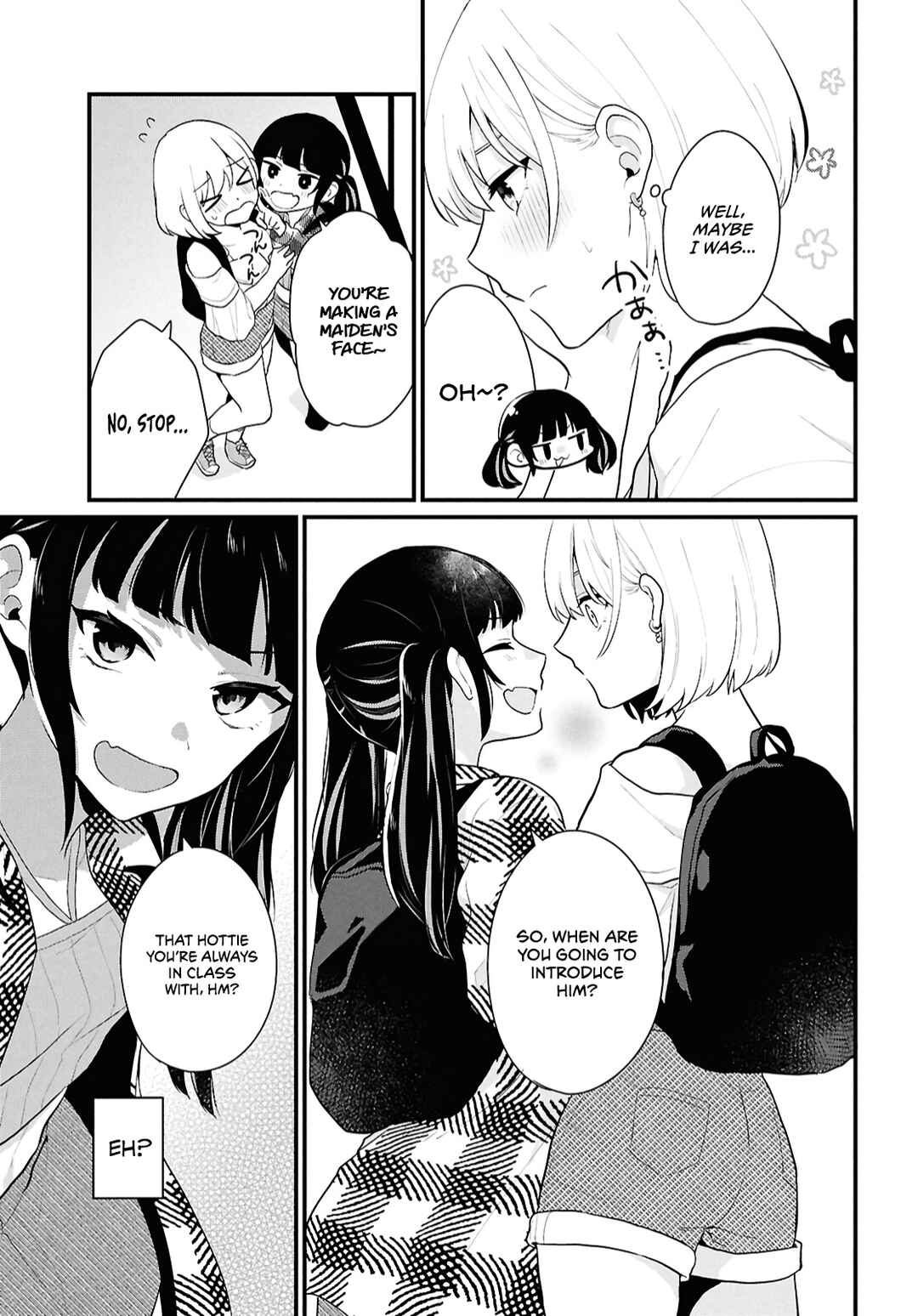 Danjohi 1:5 no Sekai demo Futsu ni Ikirareru to Omotta? ~ Geki Juu Kanjou na Kanojotachi ga Mujikaku Danshi ni Honrousaretara Chapter 2 page 25