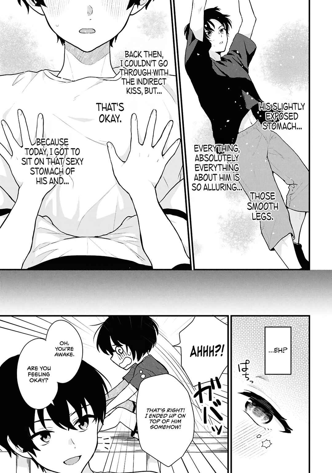 Danjohi 1:5 no Sekai demo Futsu ni Ikirareru to Omotta? ~ Geki Juu Kanjou na Kanojotachi ga Mujikaku Danshi ni Honrousaretara Chapter 3 page 36