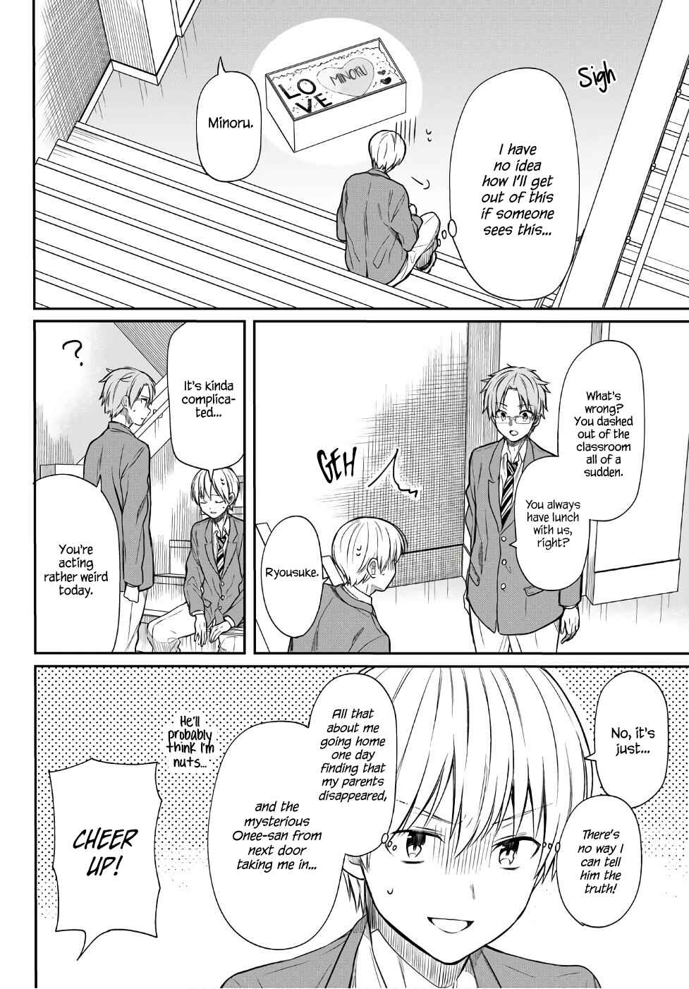 Danshi Koukousei wo Yashinaitai Onee-san no Hanashi Chapter 13 page 2