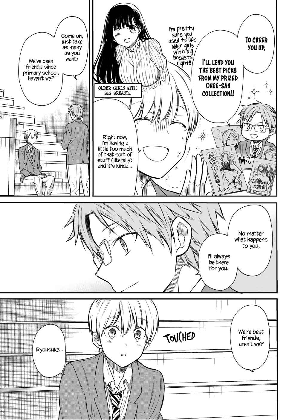 Danshi Koukousei wo Yashinaitai Onee-san no Hanashi Chapter 13 page 3