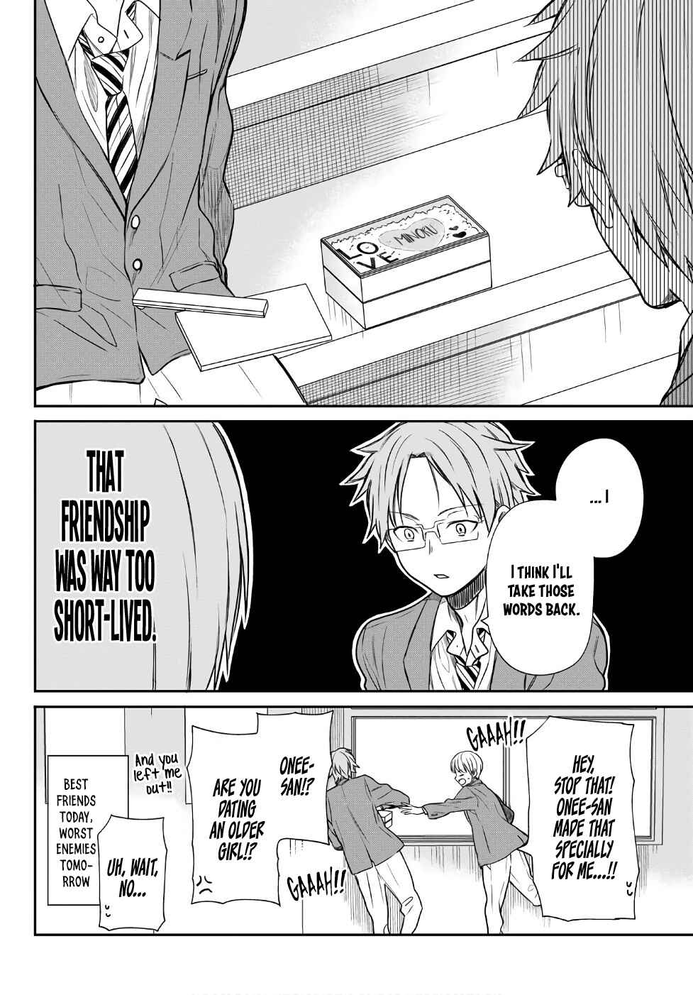 Danshi Koukousei wo Yashinaitai Onee-san no Hanashi Chapter 13 page 4