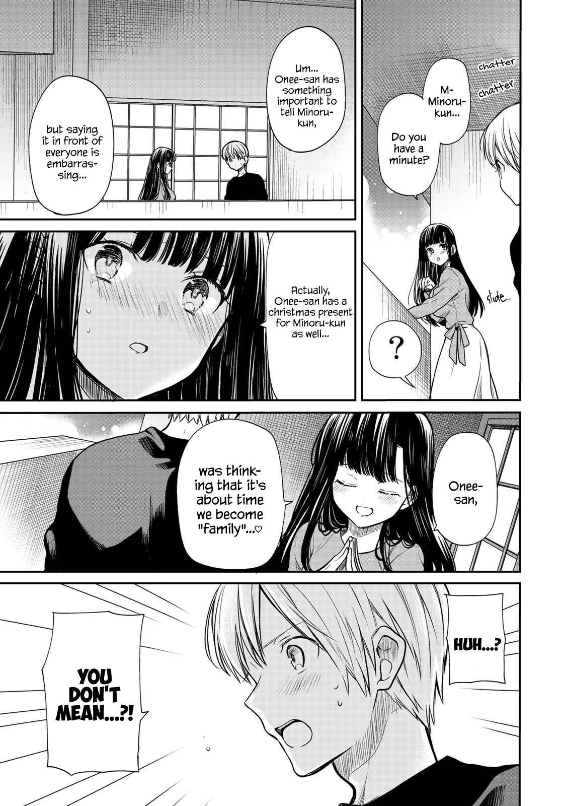 Danshi Koukousei wo Yashinaitai Onee-san no Hanashi Chapter 132 page 3