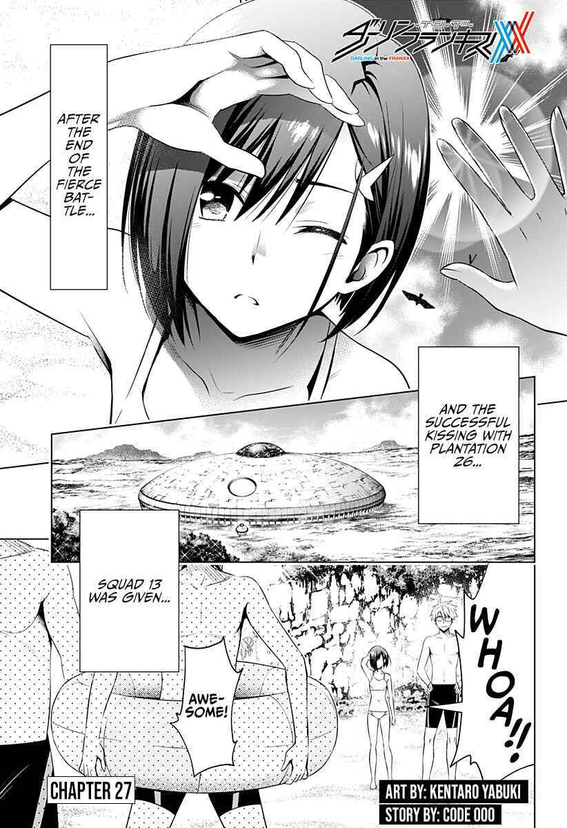 DARLING in the FRANXX Chapter 27 page 0