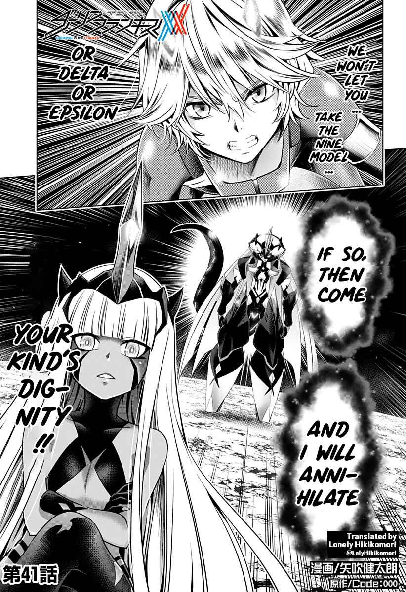 DARLING in the FRANXX Chapter 41 page 0