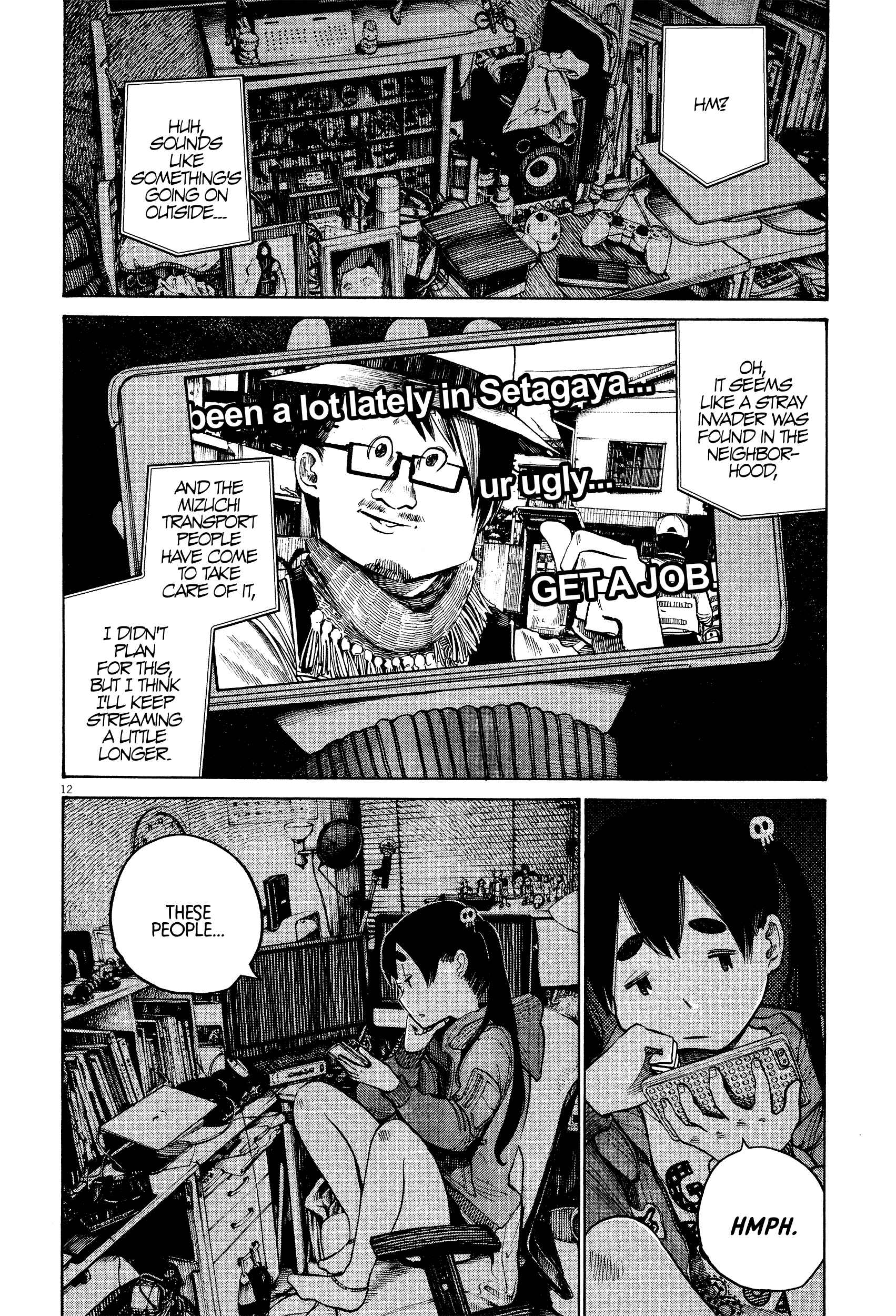 Dead Dead Demon's Dededede Destruction Chapter 32 page 11