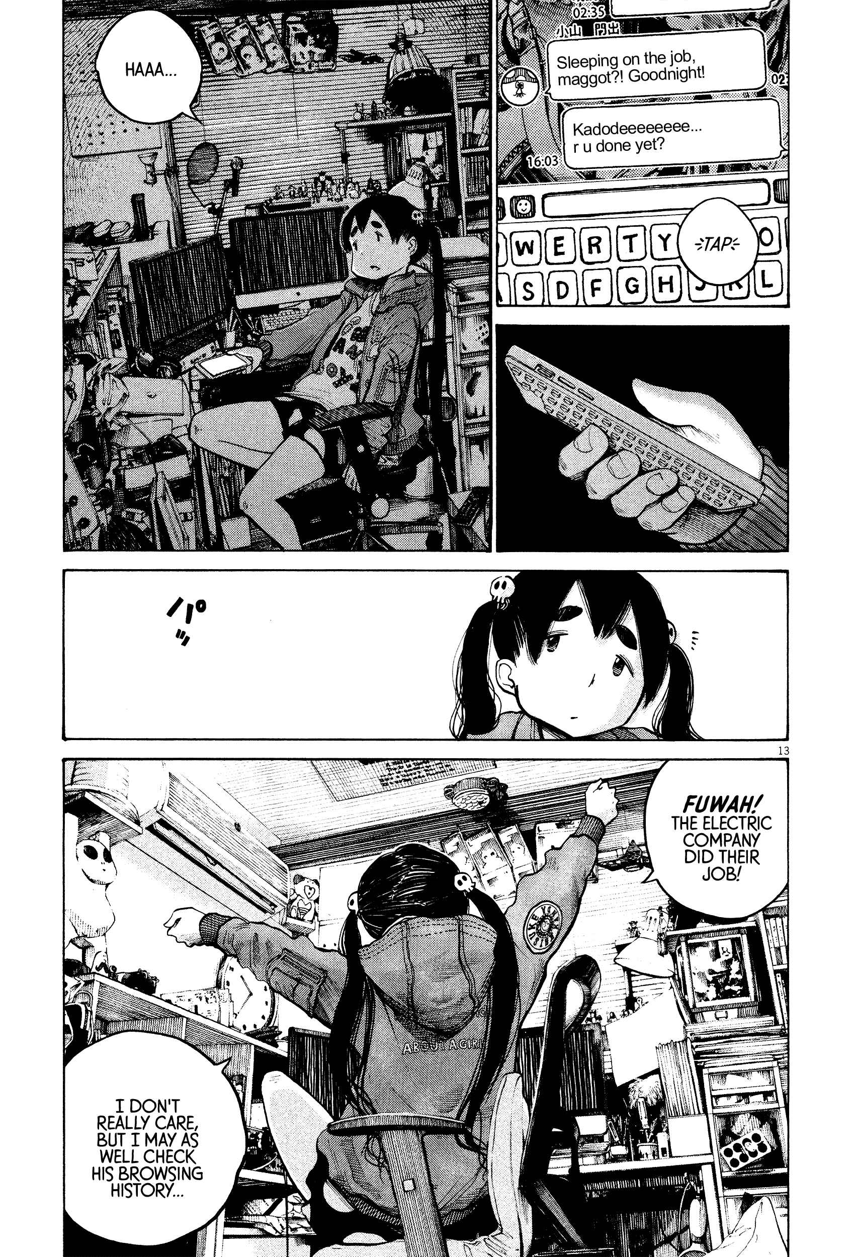 Dead Dead Demon's Dededede Destruction Chapter 32 page 12
