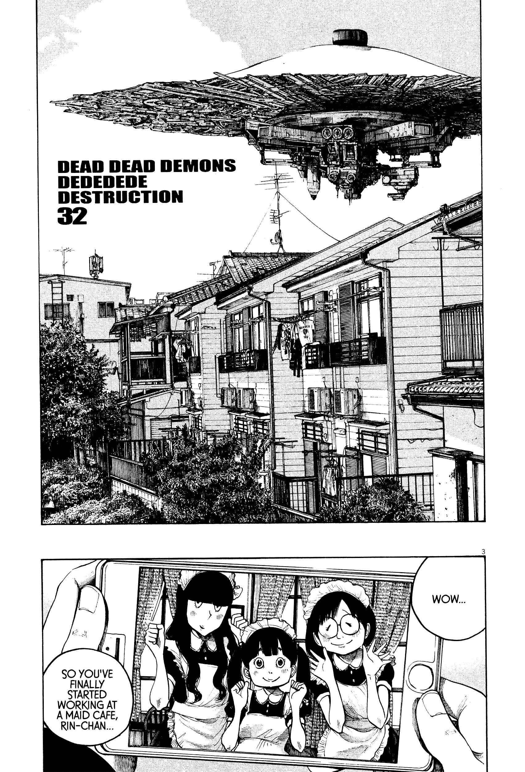 Dead Dead Demon's Dededede Destruction Chapter 32 page 2