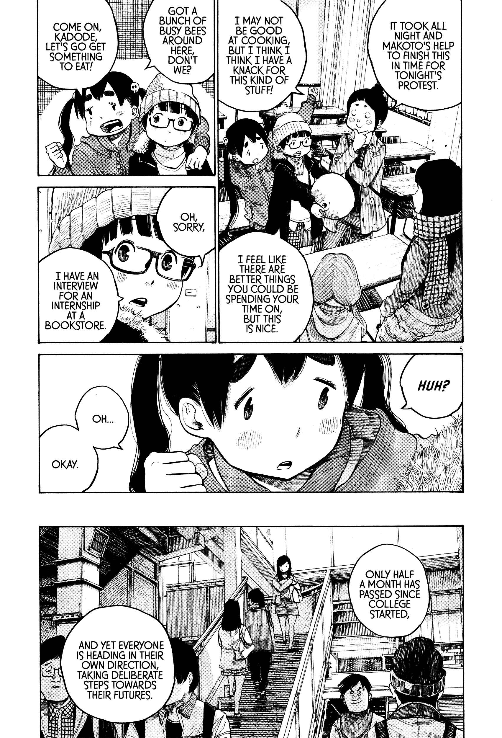 Dead Dead Demon's Dededede Destruction Chapter 32 page 4