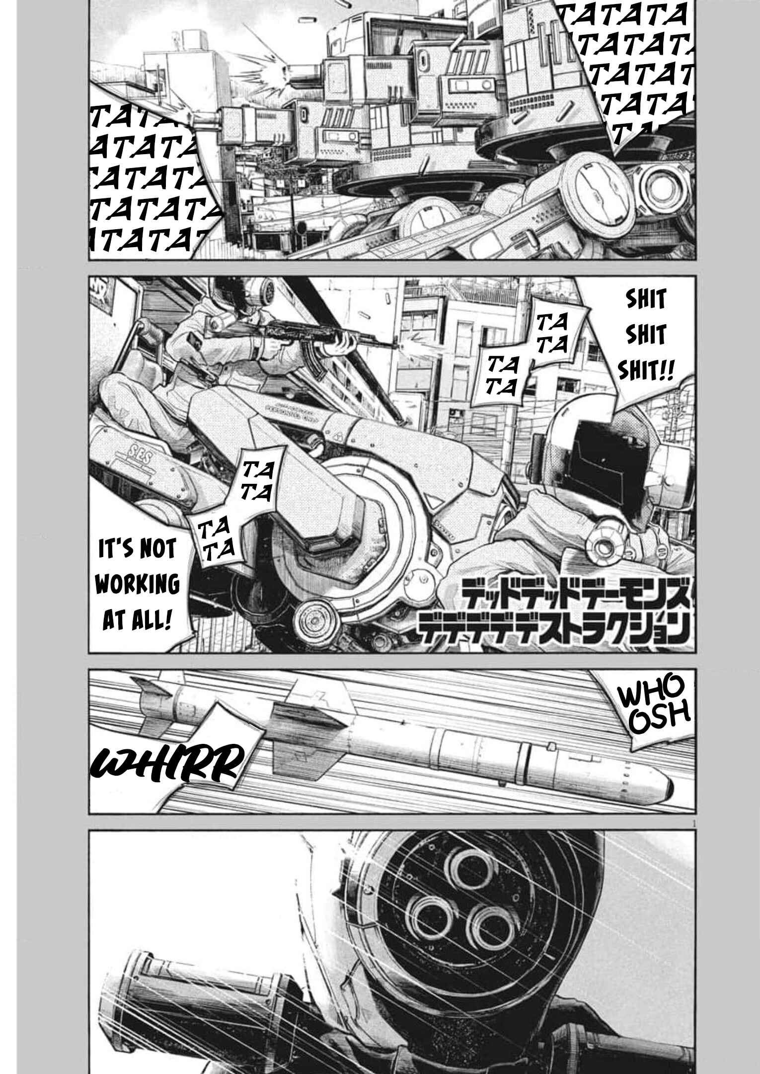 Dead Dead Demon's Dededede Destruction Chapter 95 page 0