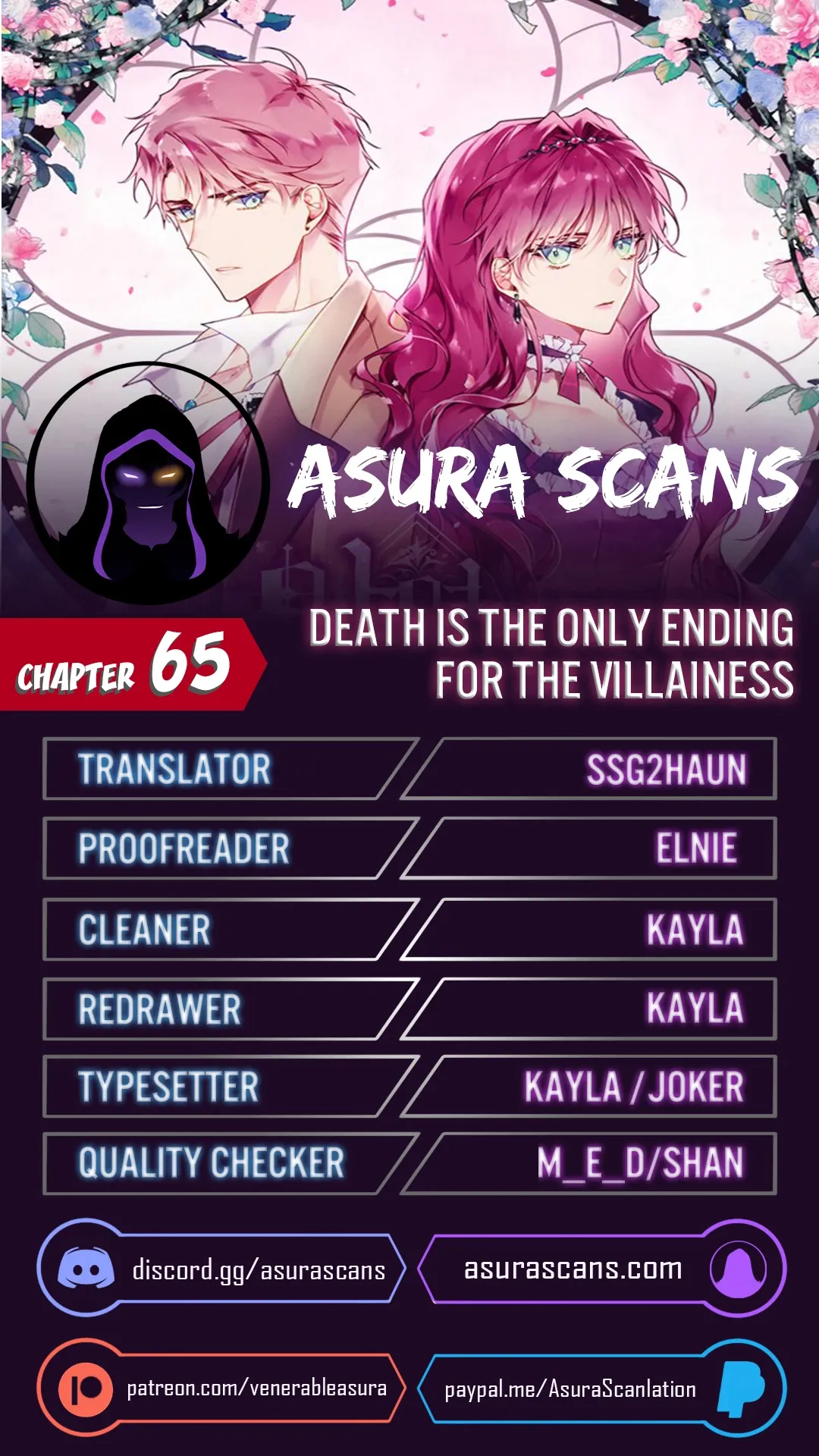 Death Is the Only Ending for the Villainess Chapter 65 page 0