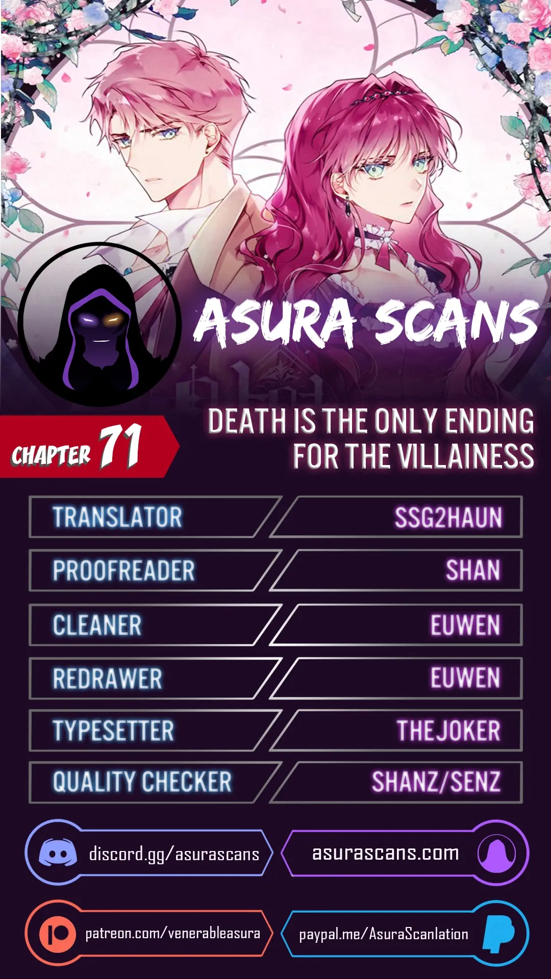Death Is the Only Ending for the Villainess Chapter 71 page 0