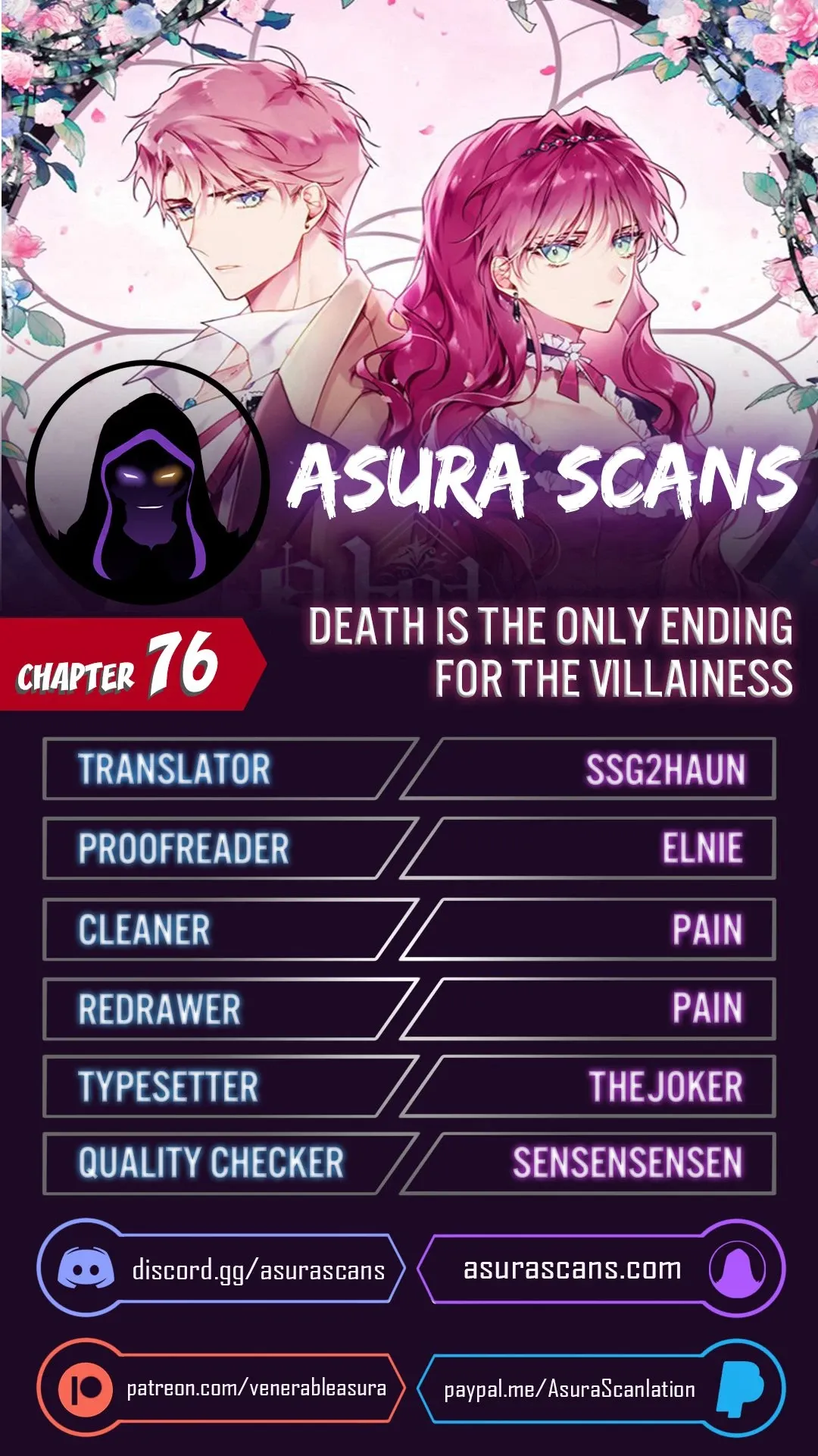 Death Is the Only Ending for the Villainess Chapter 76 page 0