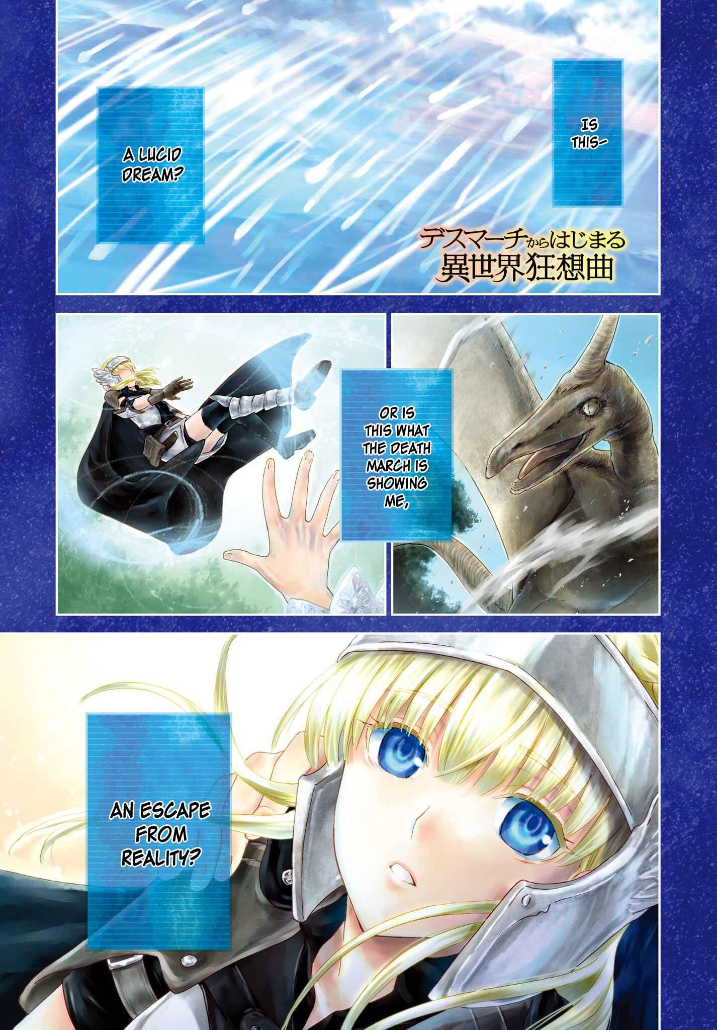 Death March kara Hajimaru Isekai Kyousoukyoku Chapter 1 page 0