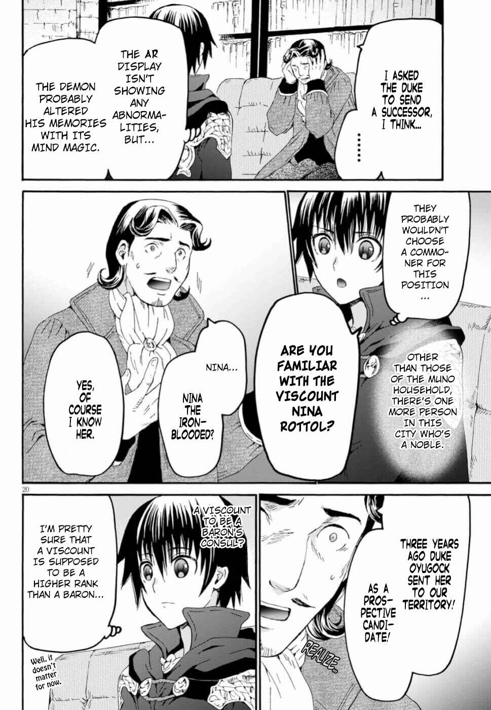 Death March kara Hajimaru Isekai Kyousoukyoku Chapter 59 page 19