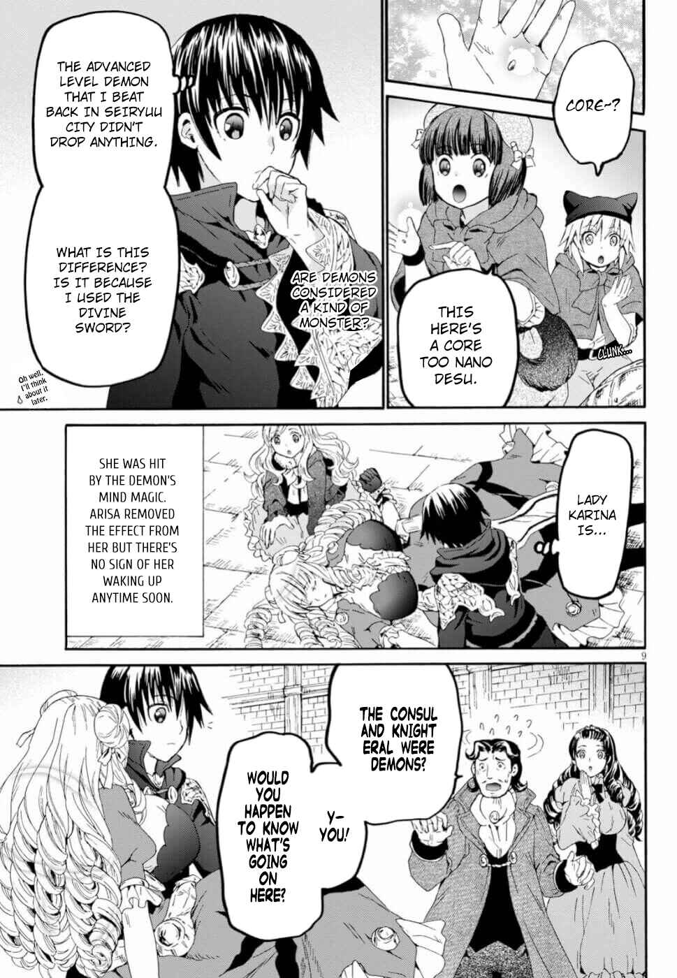 Death March kara Hajimaru Isekai Kyousoukyoku Chapter 59 page 8