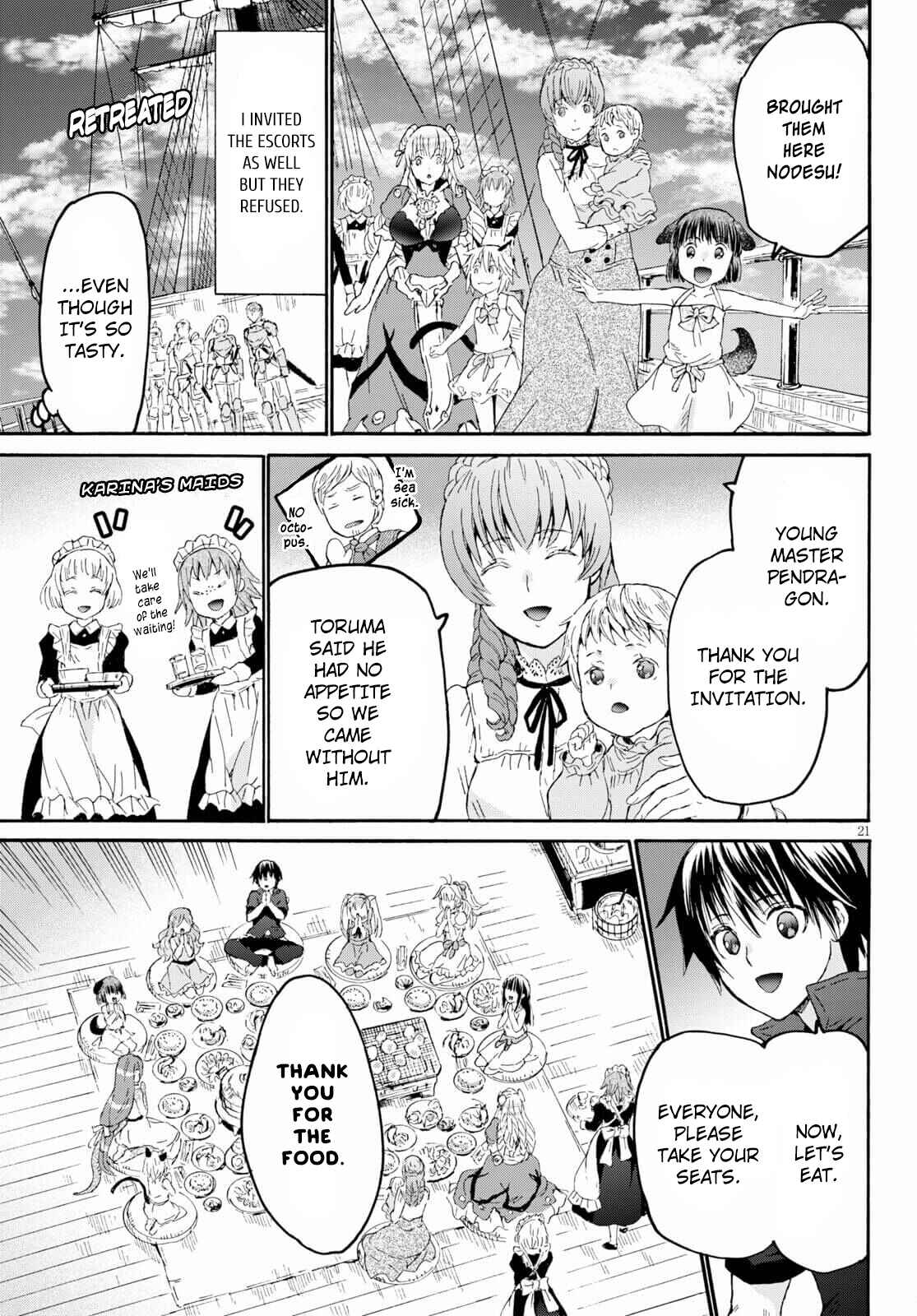 Death March kara Hajimaru Isekai Kyousoukyoku Chapter 84 page 19