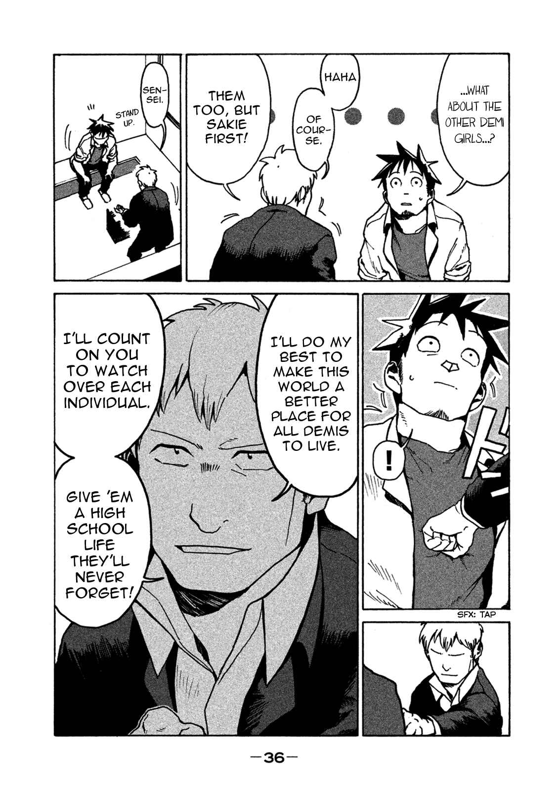 Demi-chan wa Kataritai Chapter 18 page 13