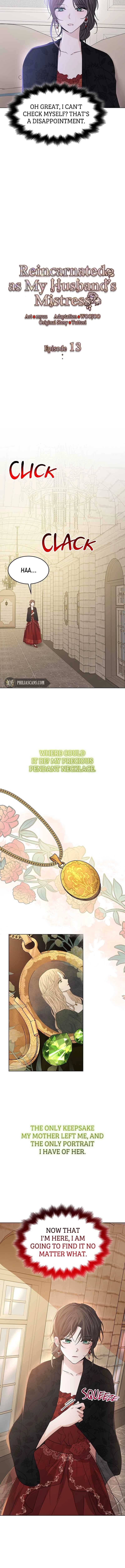 Describe Your Feeling When Being Reincarnated as Your Husband’s Mistress Chapter 13 page 3