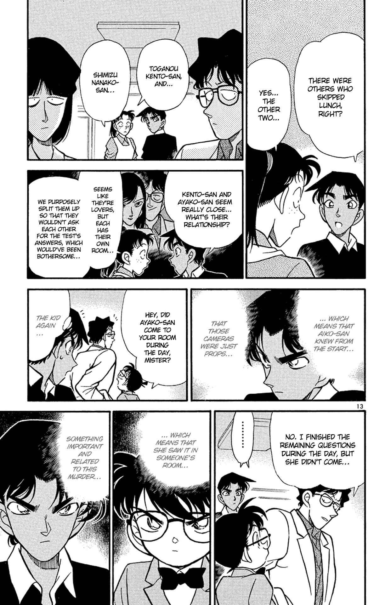 Detective Conan Chapter 118 page 13