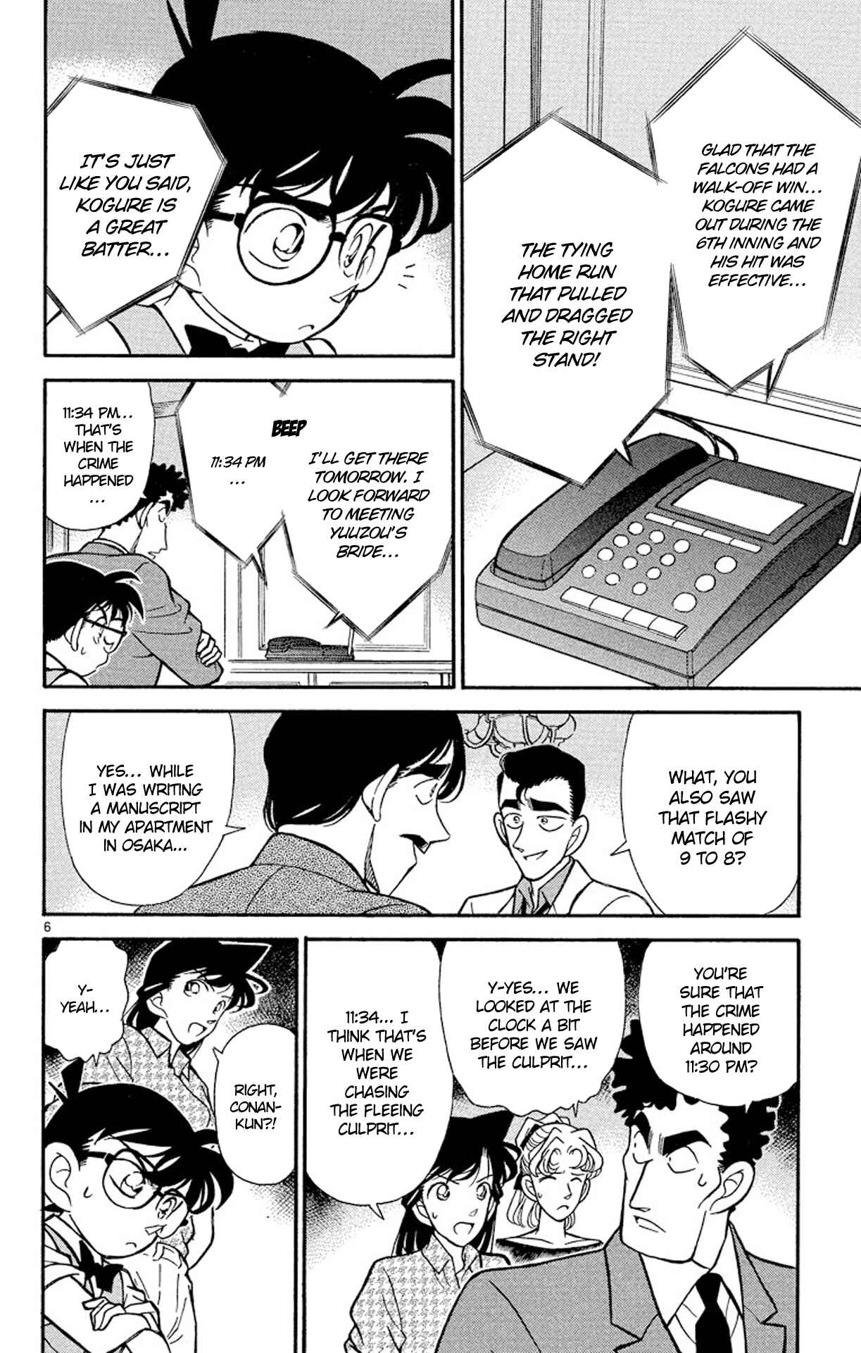 Detective Conan Chapter 123 page 6