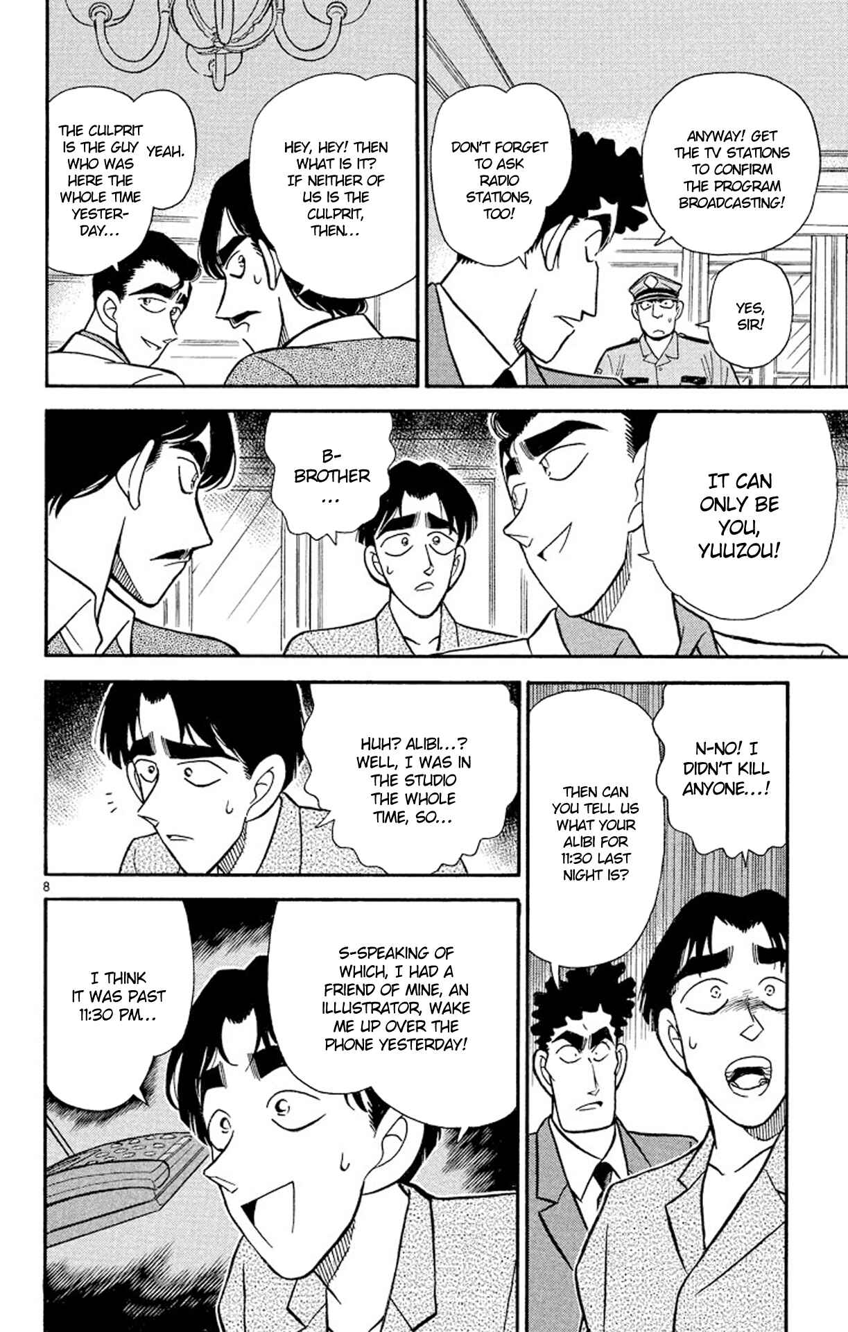 Detective Conan Chapter 123 page 8