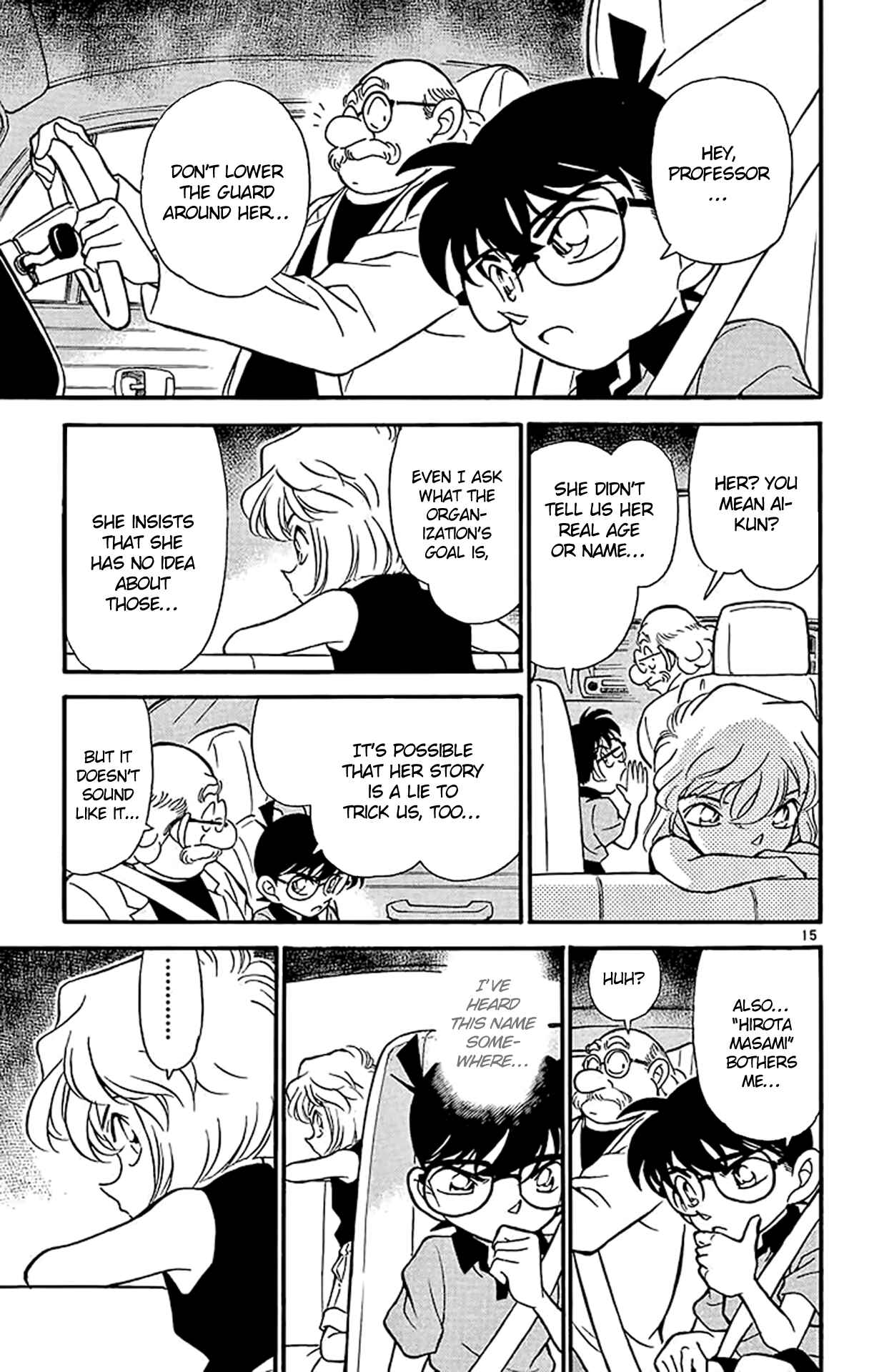 Detective Conan Chapter 179 page 15