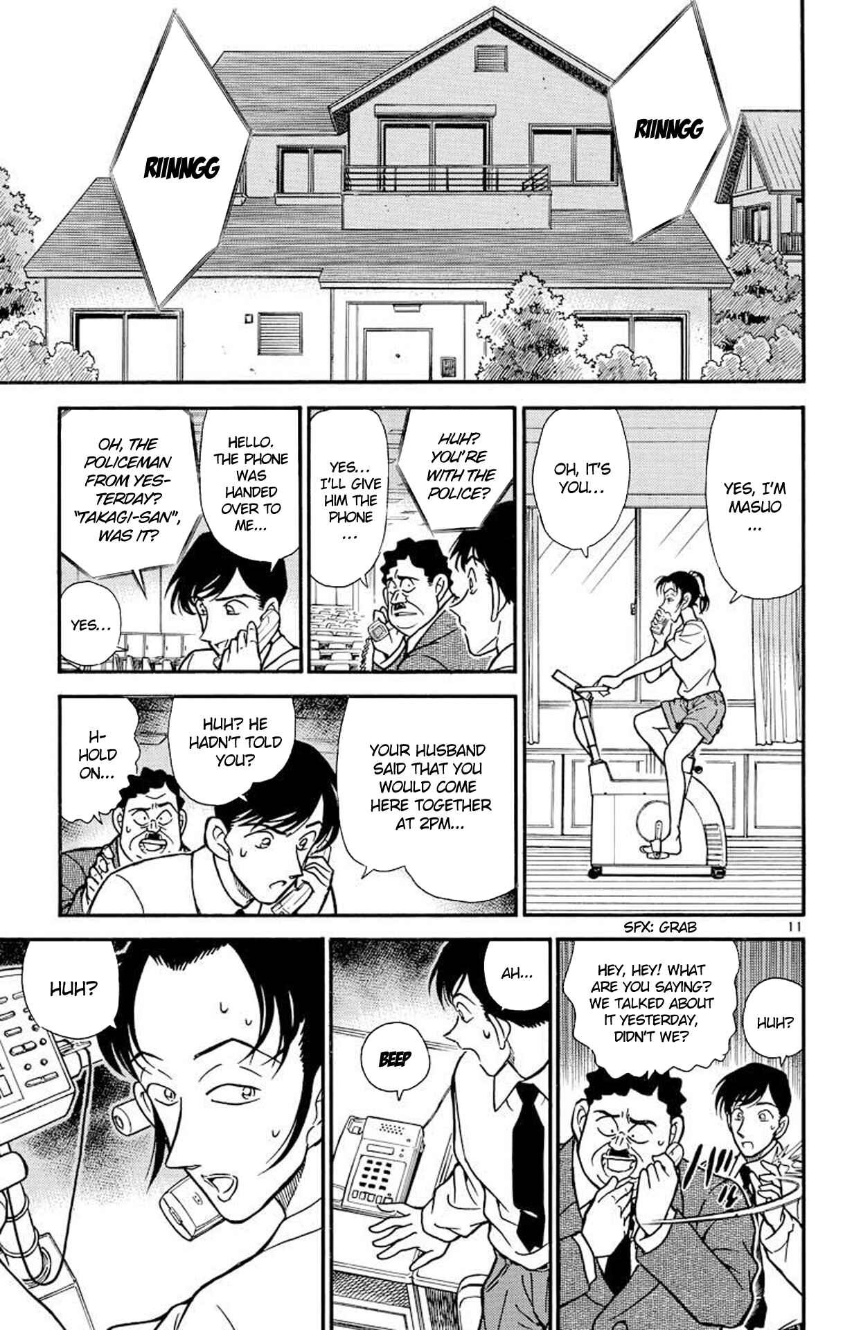 Detective Conan Chapter 208 page 11