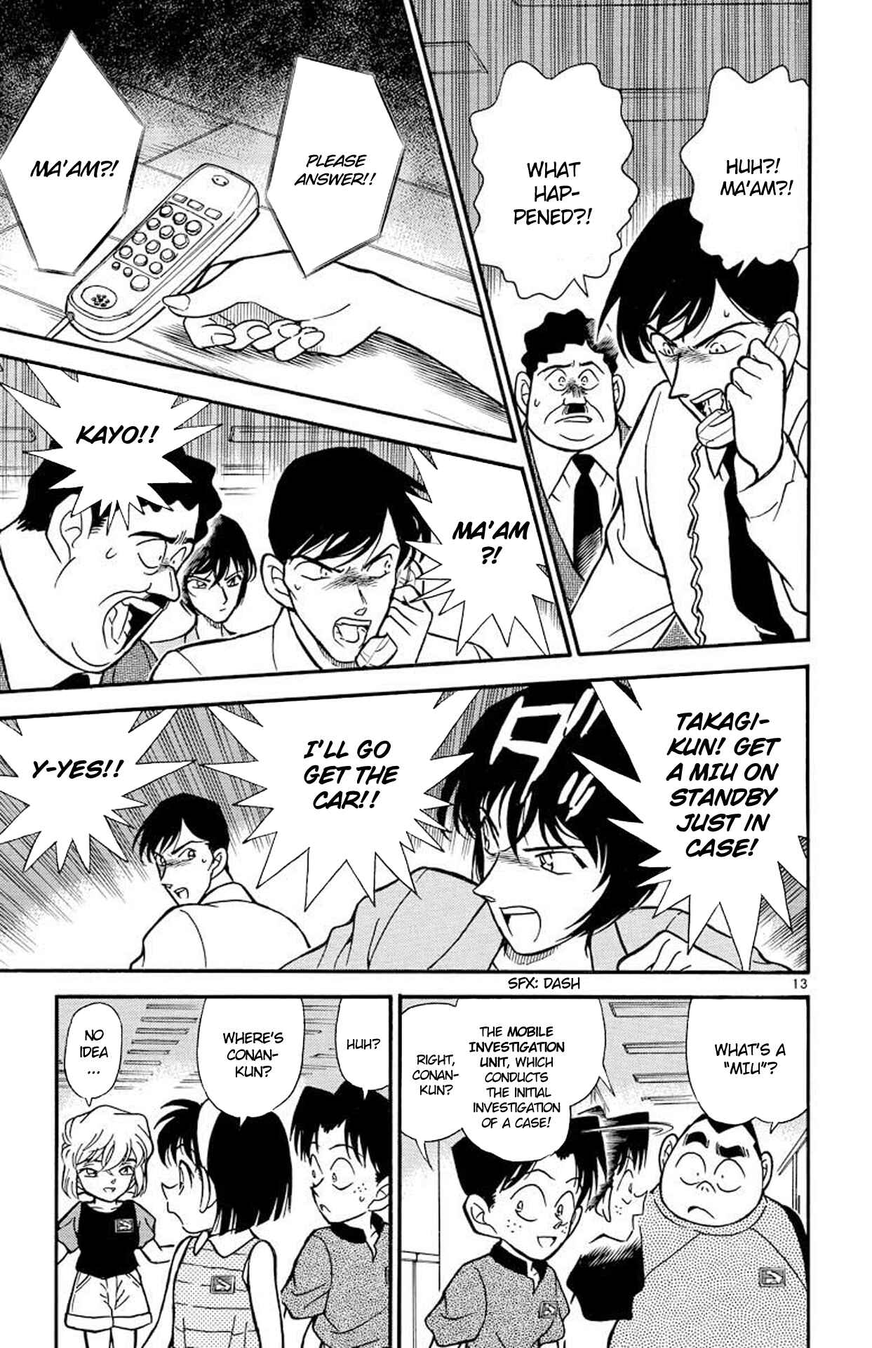 Detective Conan Chapter 208 page 13