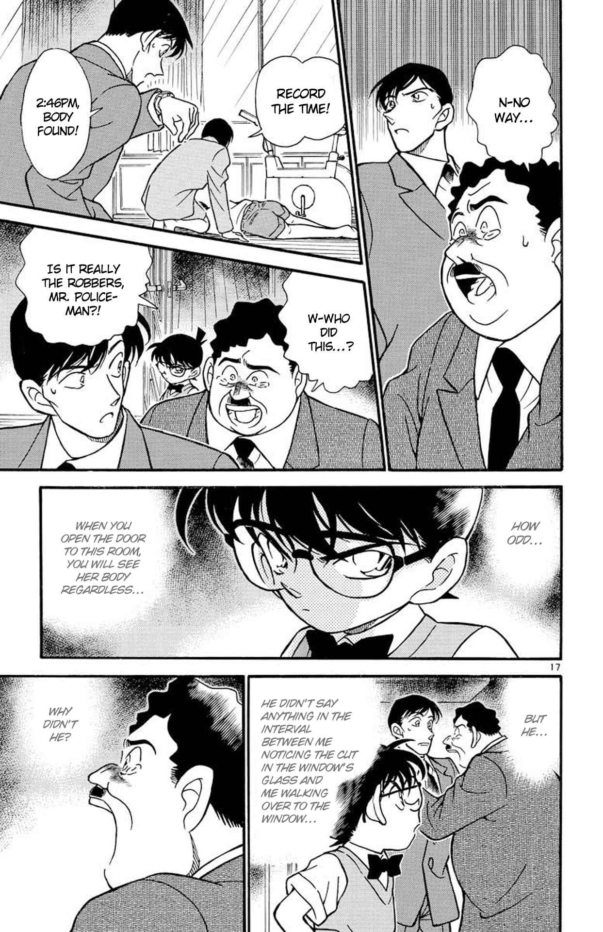 Detective Conan Chapter 208 page 17