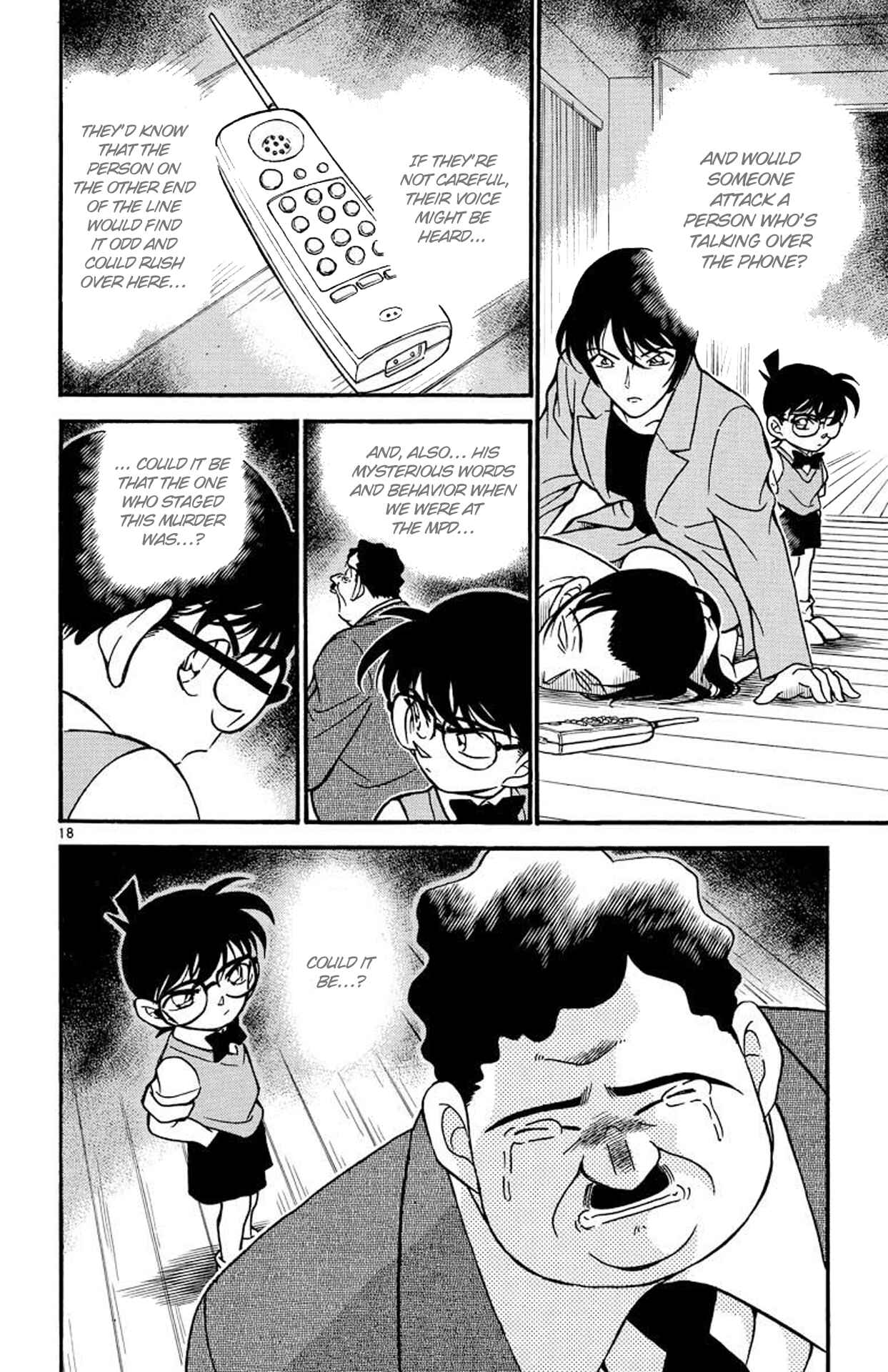 Detective Conan Chapter 208 page 18