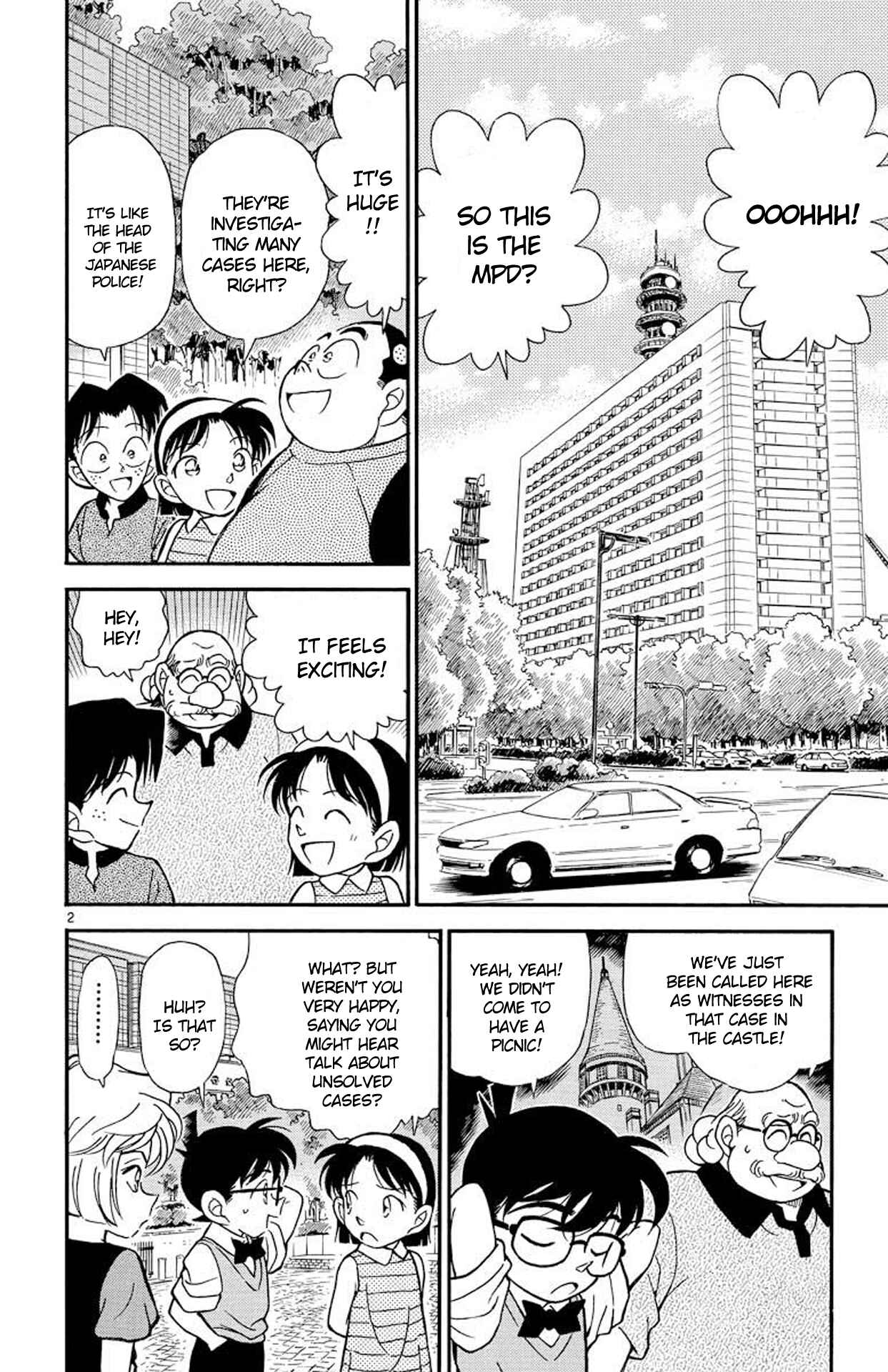 Detective Conan Chapter 208 page 2